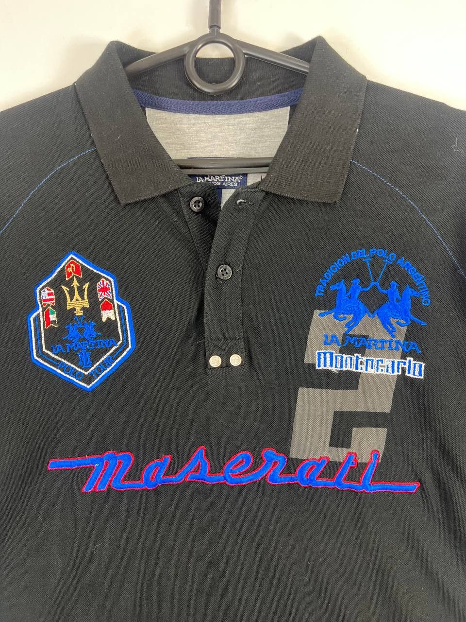 La Martina La Martina Maserati Polo Shirt Monferrato Montecarlo Size XL Size US XL / EU 56 / 4 - 2 Thumbnail