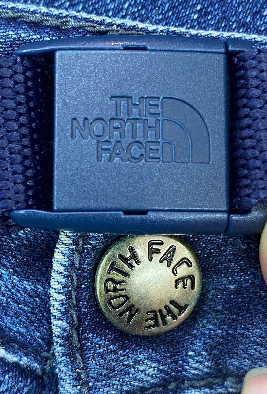 The North Face The NorthFace With Belt Loop Detail Faded Wash Straight Jean Size US 32 / EU 48 - 11 Thumbnail