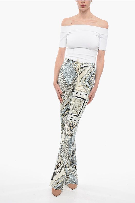 og1mm0624 Printed Leisure Pants in Multicolor