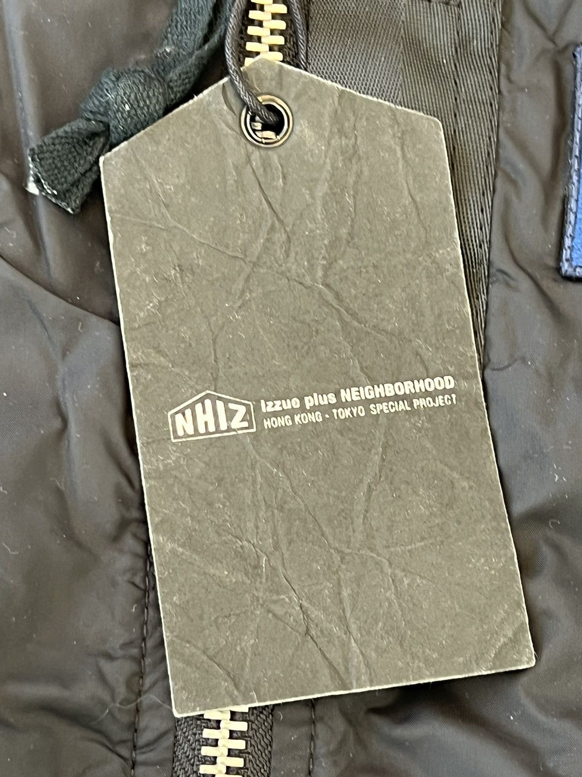 Neighborhood × izzue NEIGHBORHOOD X IZZUE COLLAB Patches Black Bomber Jacket Size US M / EU 48-50 / 2 - 10 Thumbnail