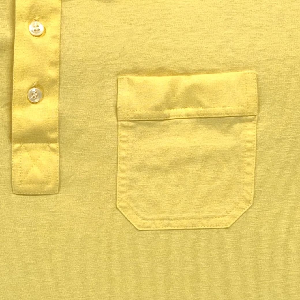 Arrow VINTAGE Arrow Polo Shirt Adult MEDIUM Yellow 80s Pockets Single Stitch Shirt Mens Size US M / EU 48-50 / 2 - 5 Thumbnail