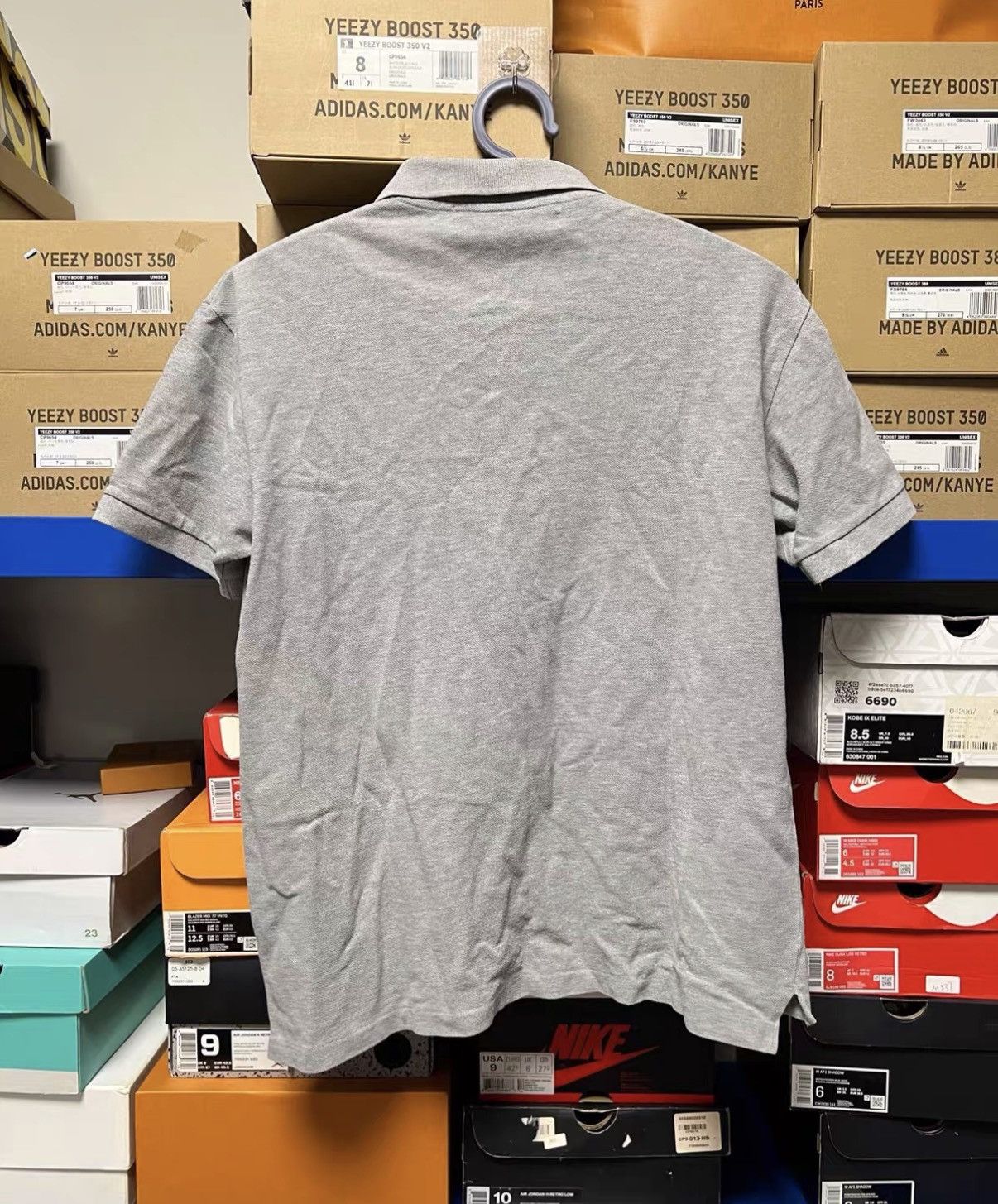 CDG by Comme des Garcons CDG Play Black Heart Polo Shirt J42 Size XL / US 12-14 / IT 48-50 - 2 Thumbnail