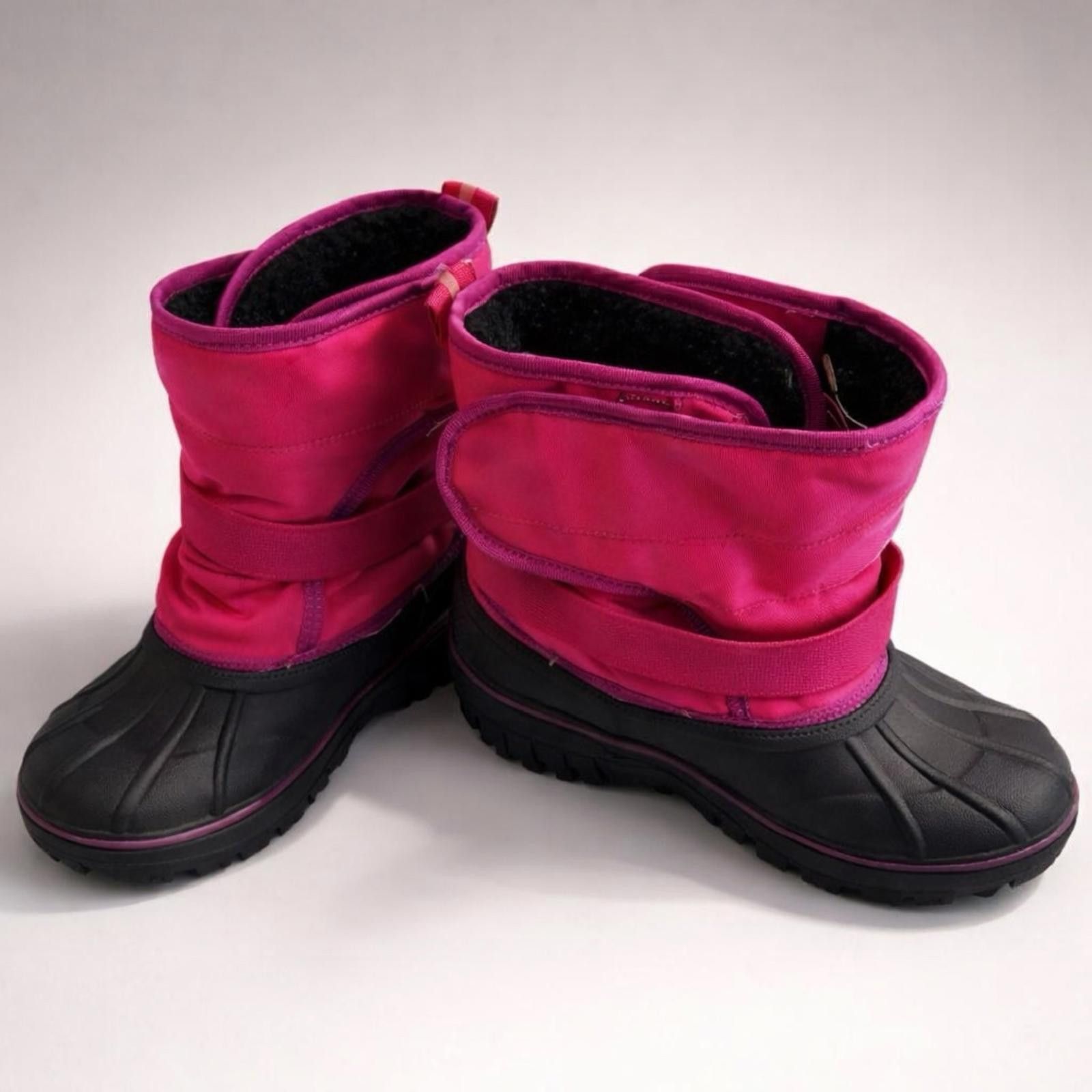 Adidas Kids Pink and Black Winter Snow Boots Size 13/1 Aldi Size US 12 / IT 42 - 1 Thumbnail