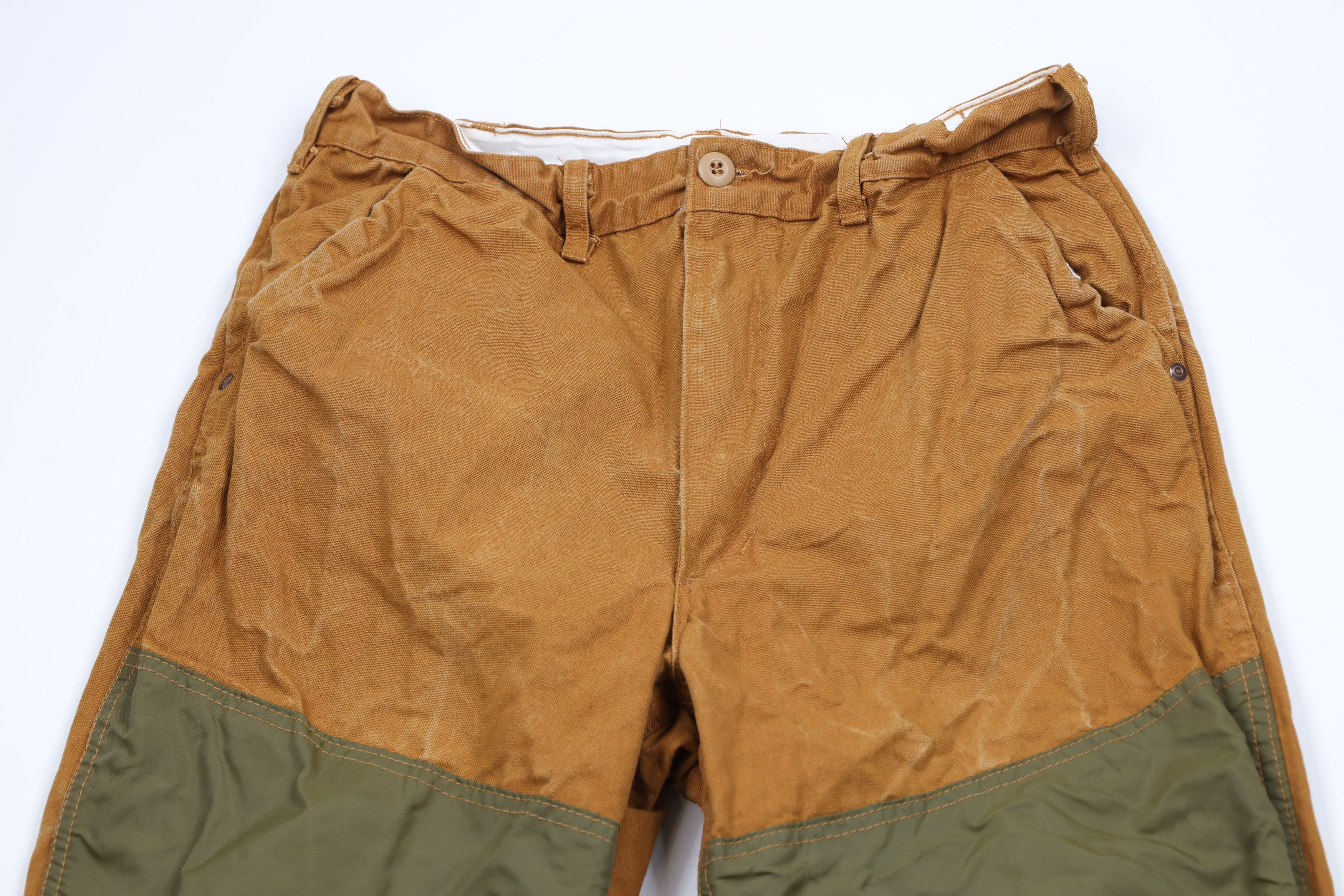 Vintage Vintage 70s Streetwear Wide Leg Field Brush Pants USA Size US 32 / EU 48 - 2 Thumbnail
