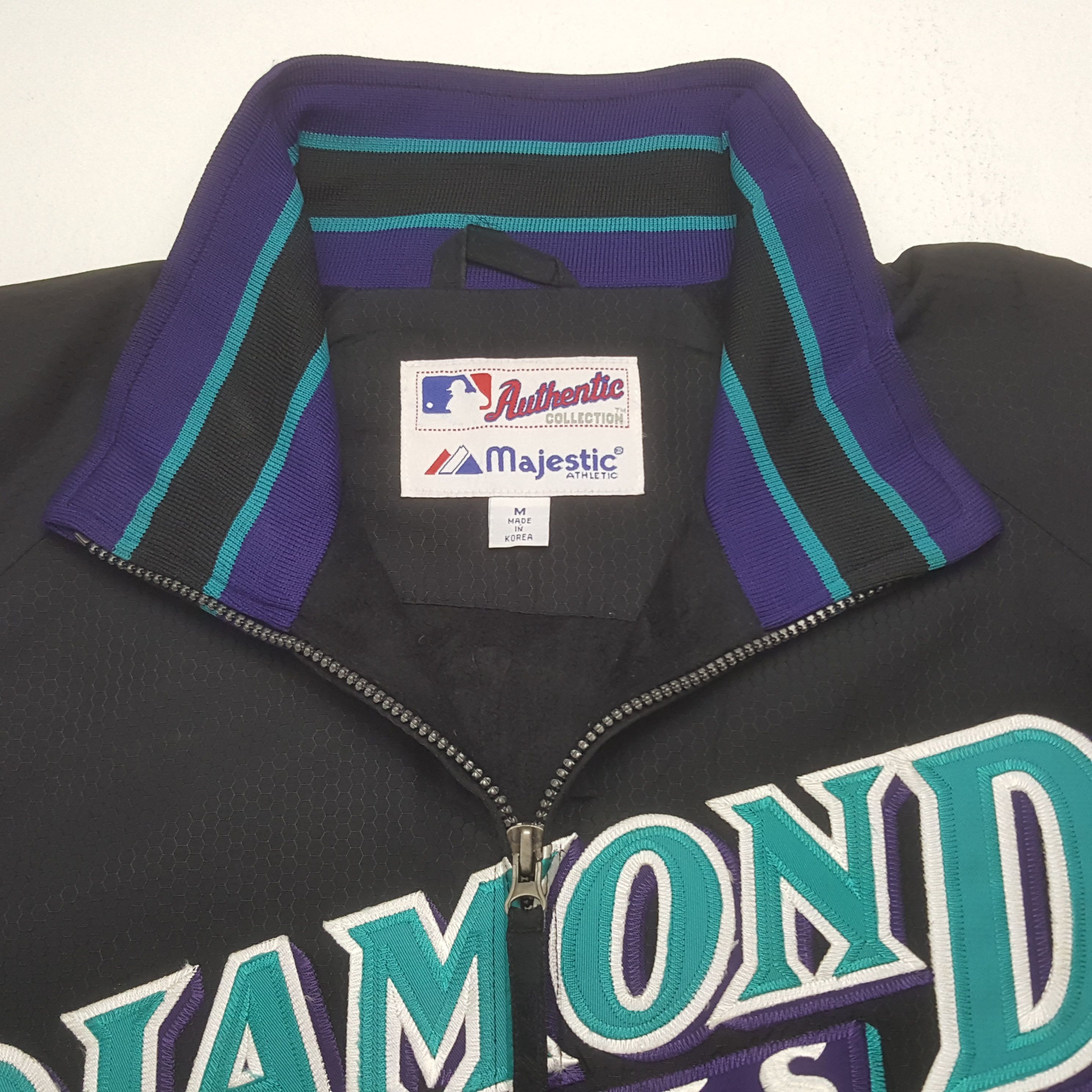 MLB Vintage MLB x Majestic Diamond Backs Bomber Jacket Size US M / EU 48-50 / 2 - 5 Thumbnail