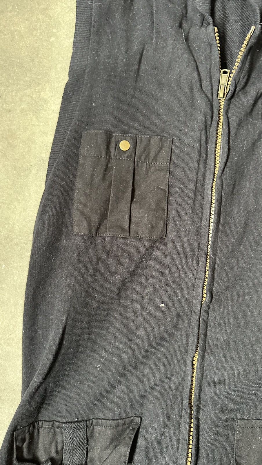 Japanese Brand Y2K PALEO2 PUNK GOTH BLACK OUTERWEAR MULTIPOCKET Size US S / EU 44-46 / 1 - 5 Thumbnail