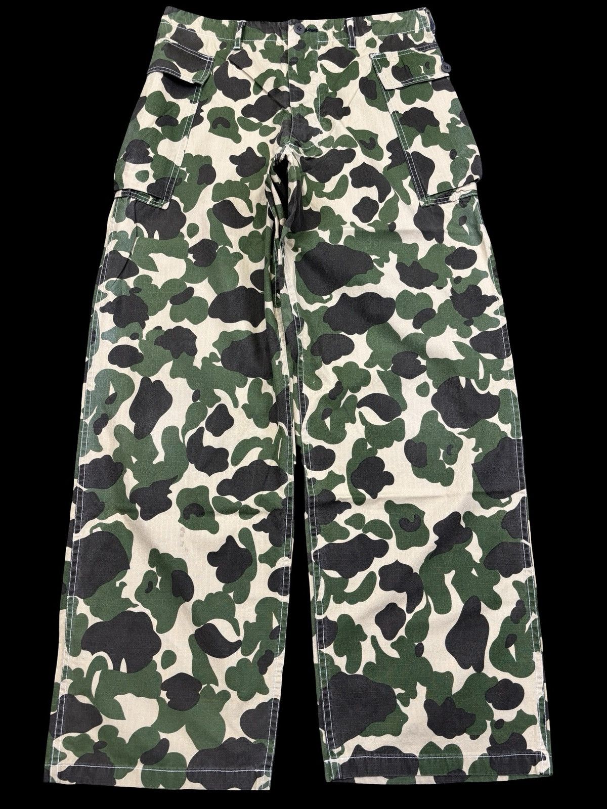 Needles HOGGS by NEPENTHES USA Japan Camo Baggy Monkey Pant F897 Size US 32 / EU 48 - 1 Thumbnail