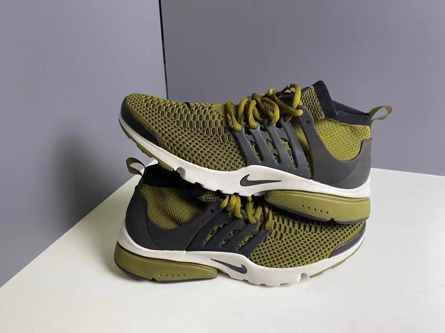 Nike Nike Presto Fly Medium Olive Running Shoes K15 Size US 12 / EU 45 - 4 Thumbnail