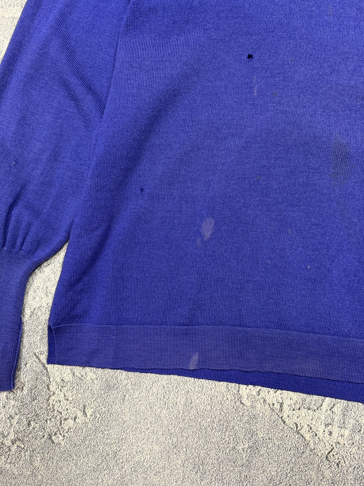 Jil Sander Distressed Wool Jil Sander Sweater Made In Italy Size XL / US 12-14 / IT 48-50 - 6 Thumbnail