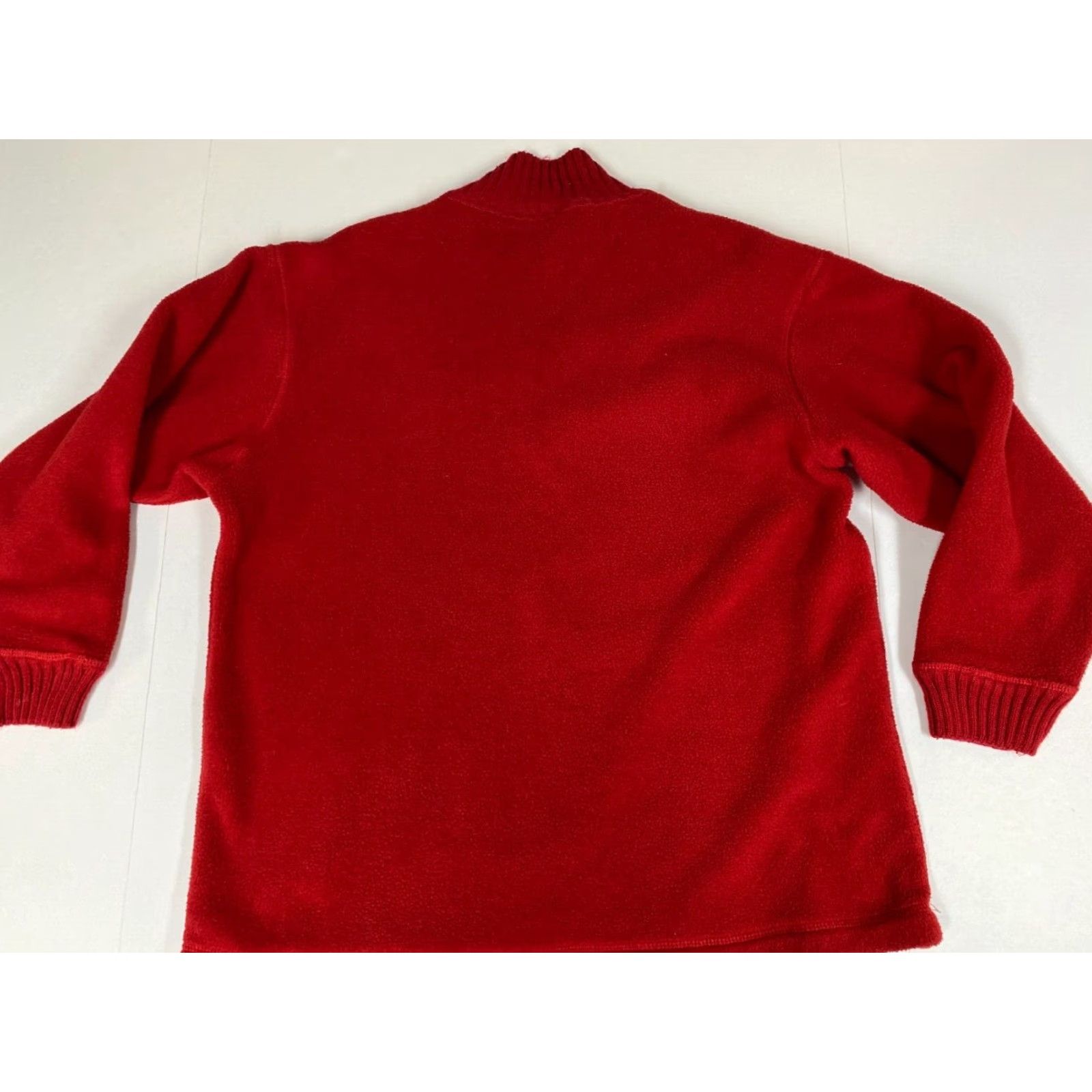 Talbots Talbots Sweater Pullover PS Petites Red 1/4 Zip V-Neck Casual Womens Size S / US 4 / IT 40 - 6 Thumbnail
