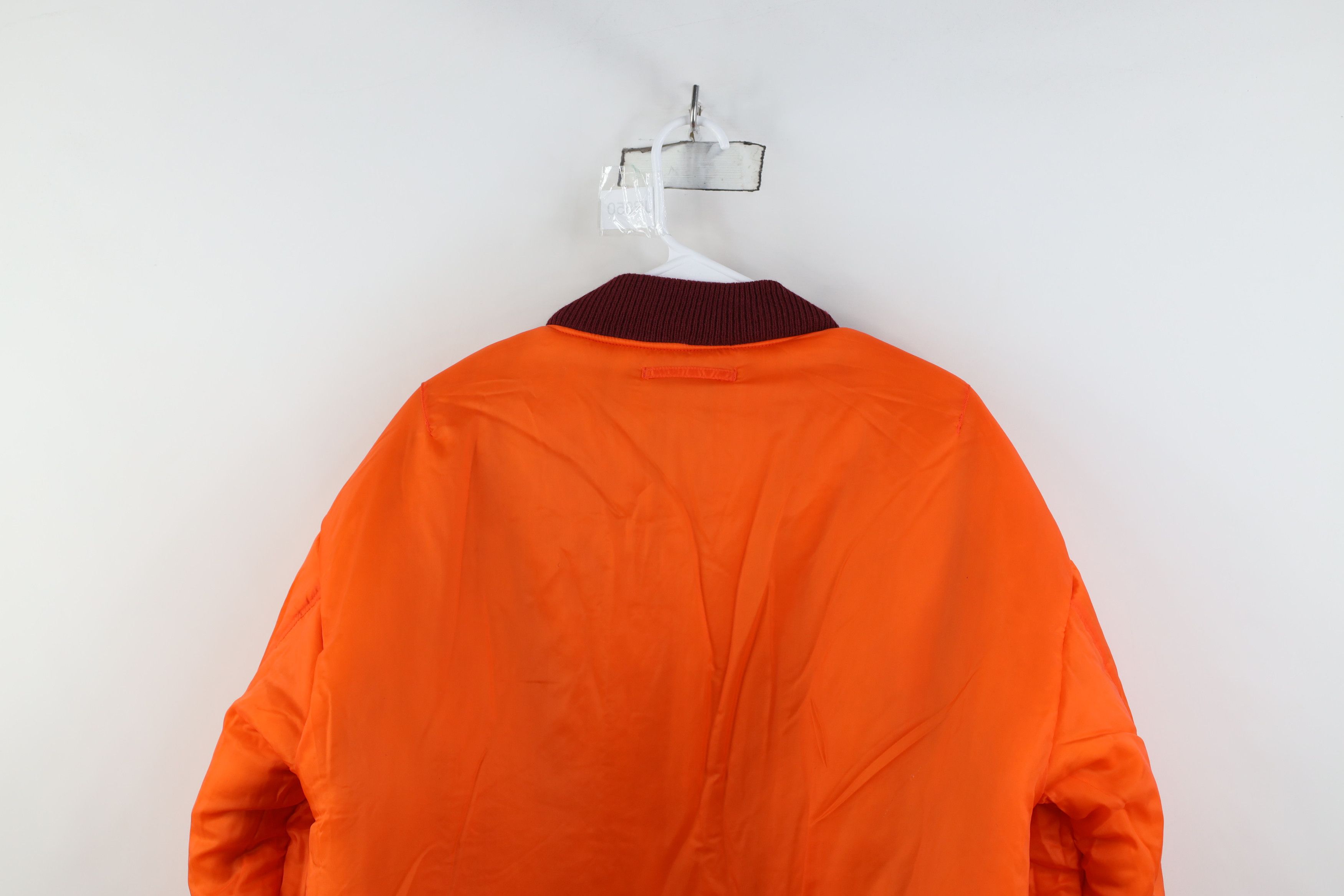 Vintage Deadstock Vintage 90s Streetwear Reversible Bomber Jacket Size US L / EU 52-54 / 3 - 16 Thumbnail