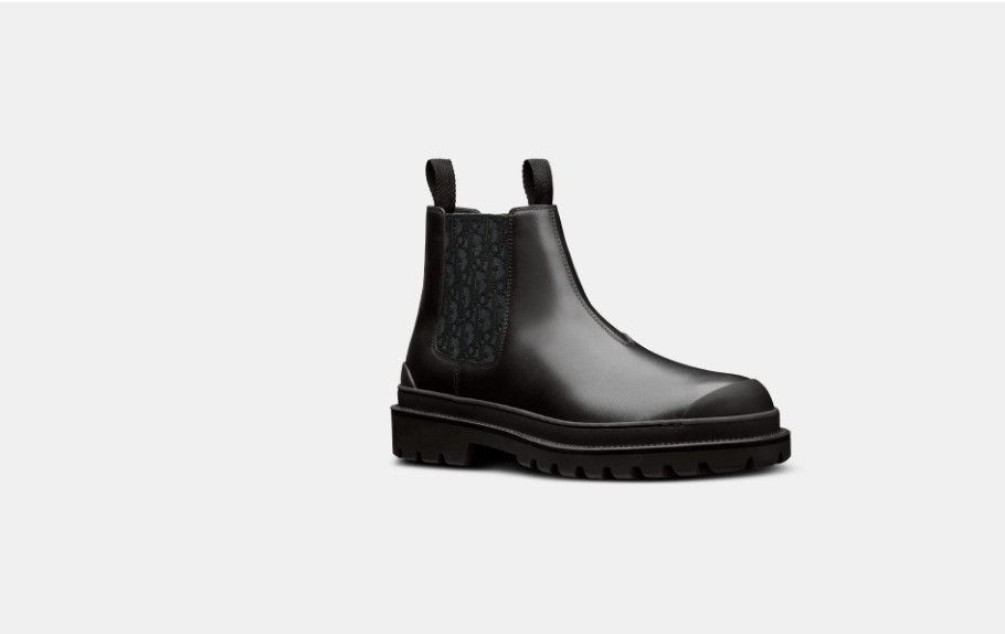 Dior o1w1db10325 3BO28 Chelsea Boots in Black Size US 5.5 / EU 38 - 2 Thumbnail