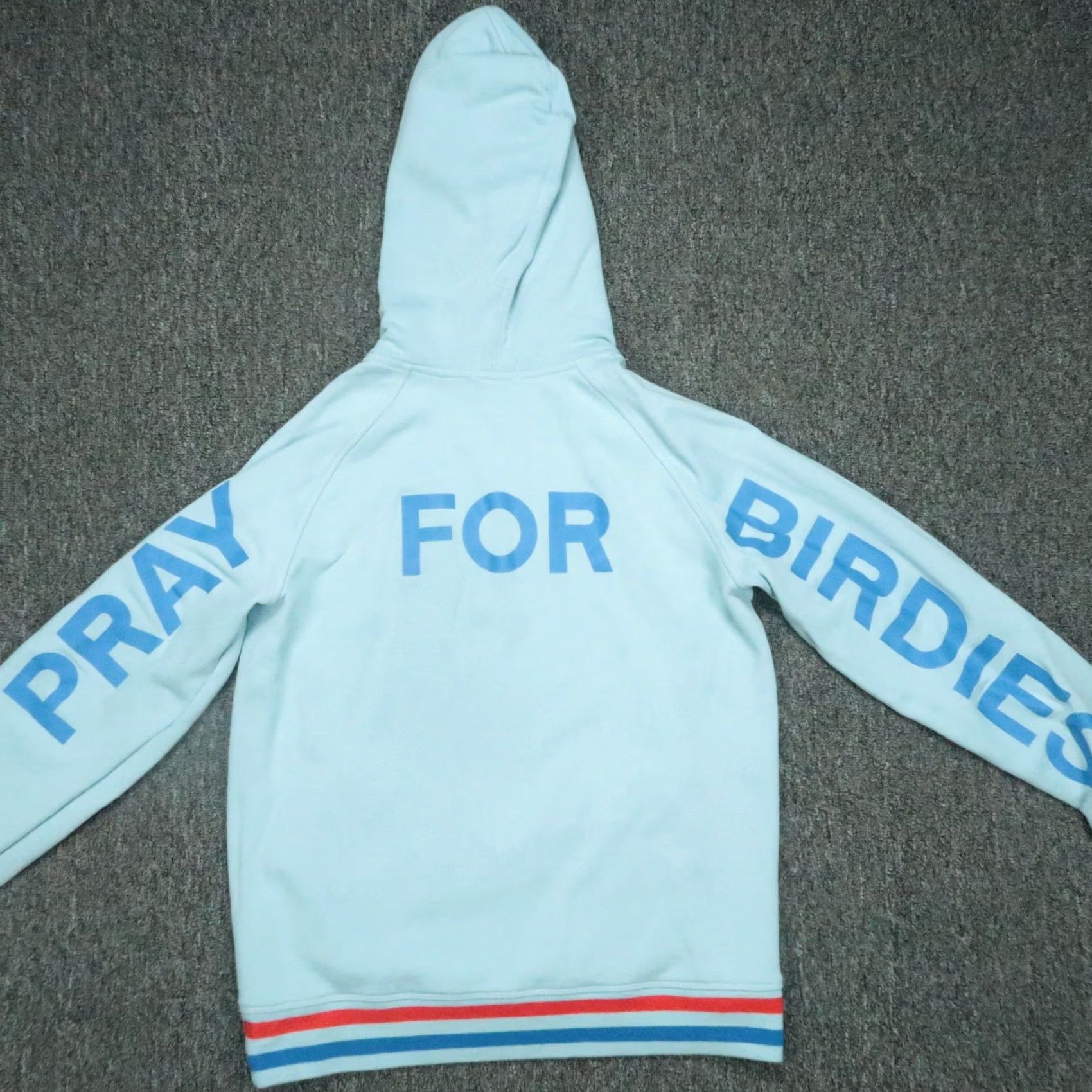 Vintage G Fore Hoodie Mens Medium Blue Olympia Fields Country Club Pray For Birdies Golf Size US M / EU 48-50 / 2 - 7 Thumbnail