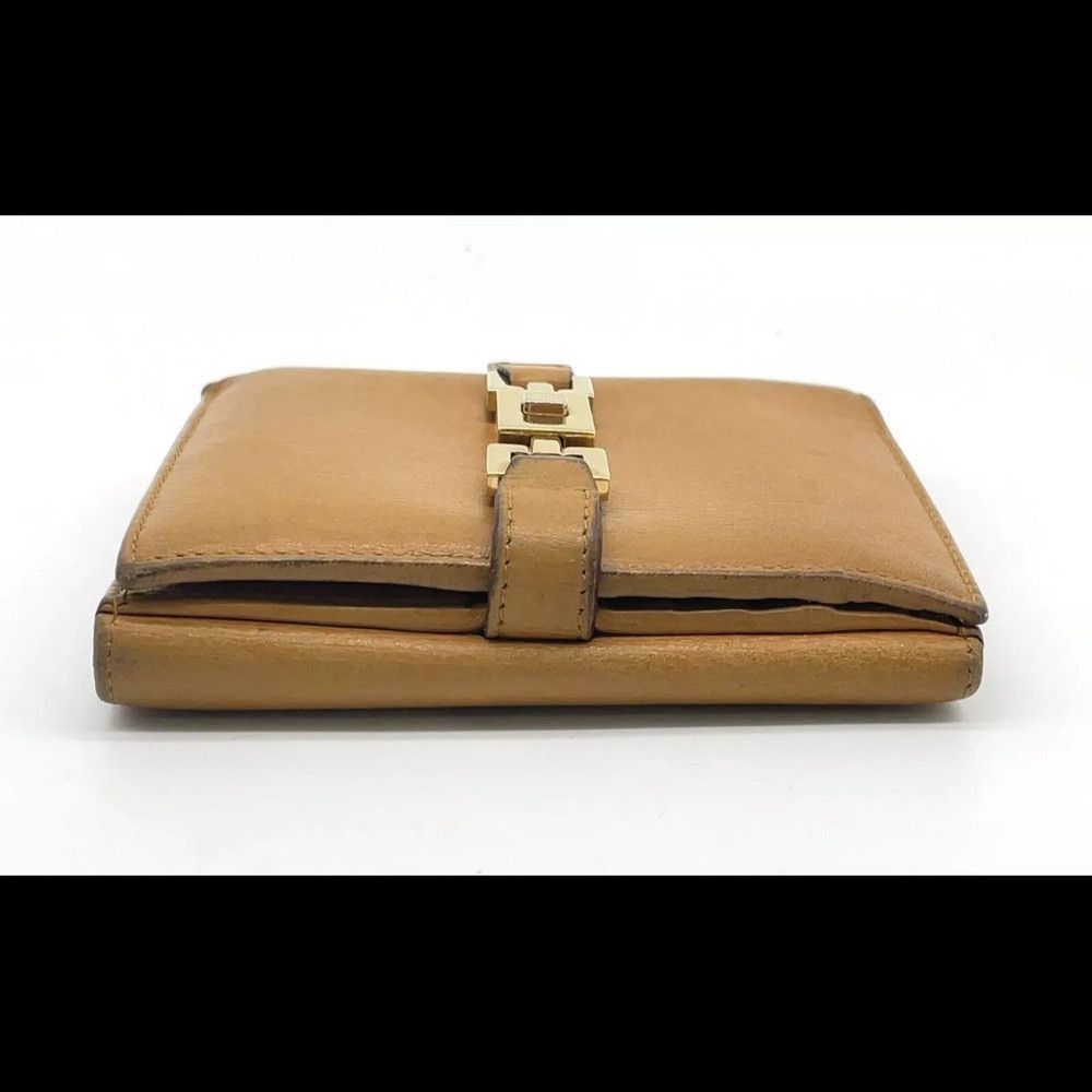 Gucci Authentic Gucci Jackie Mustard yellow leather wallet W/Bag Size ONE SIZE - 6 Thumbnail