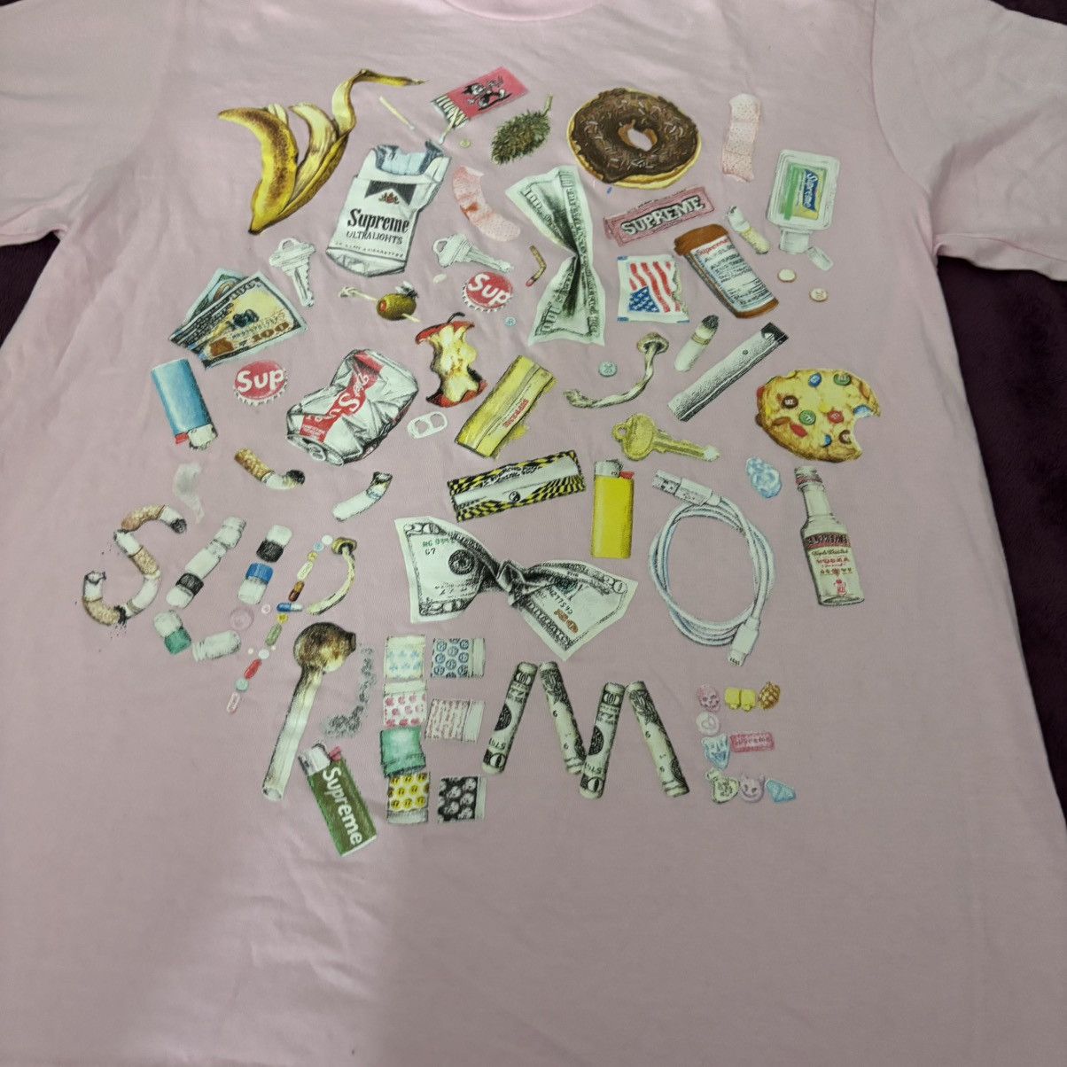 Supreme Supreme Trash Tee (SS23) Light Pink Size US L / EU 52-54 / 3 - 3 Thumbnail