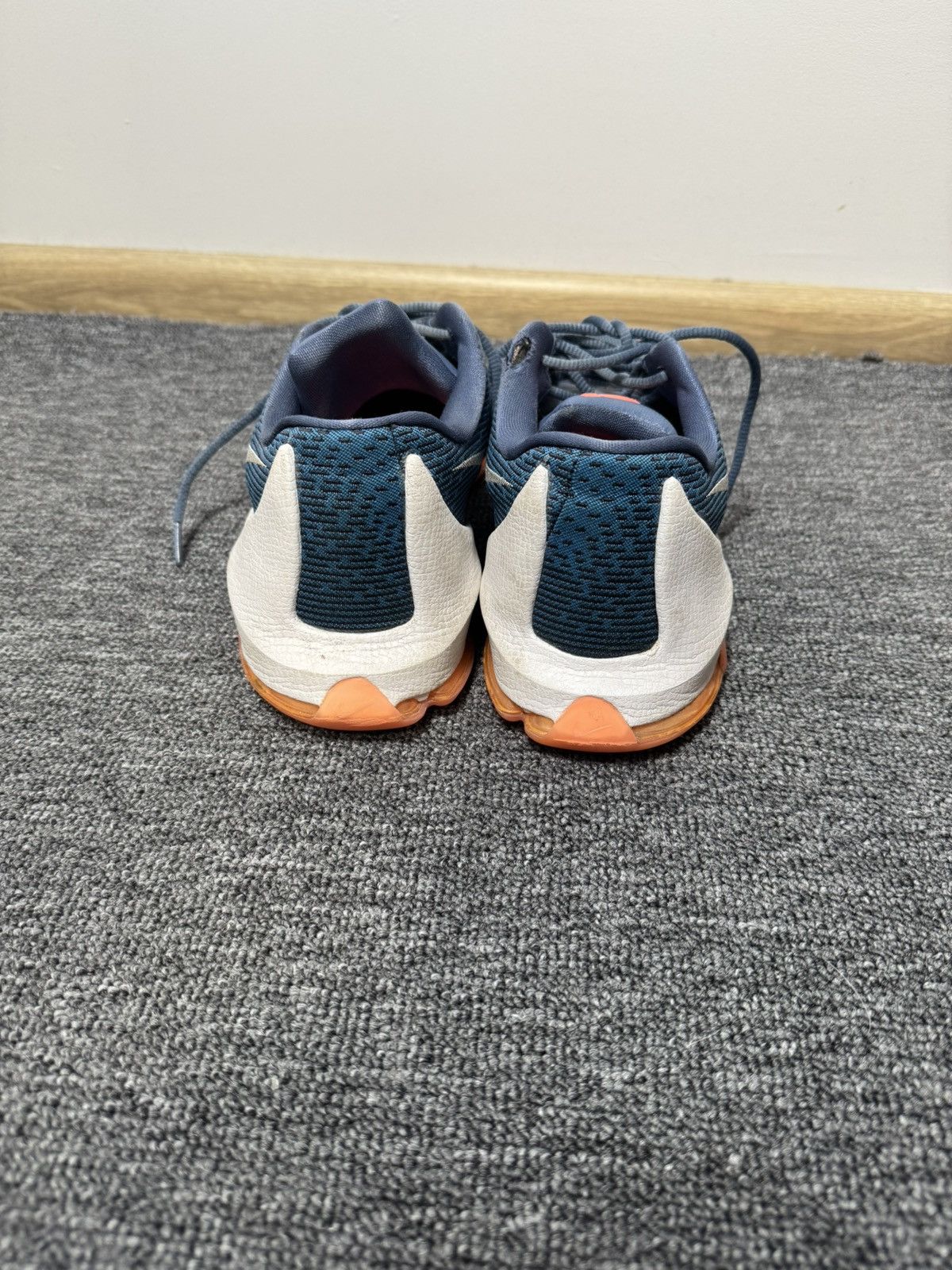 Nike Nike KD 8 Basketball Shoes Men's US 9 Blue Teal Orange Size US 9 / EU 42 - 5 Thumbnail