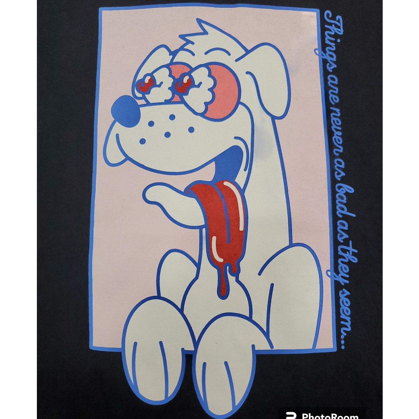 A.LAB A-Lab | Stressed Out Dog T-shirt | Size Large Size US L / EU 52-54 / 3 - 1 Thumbnail