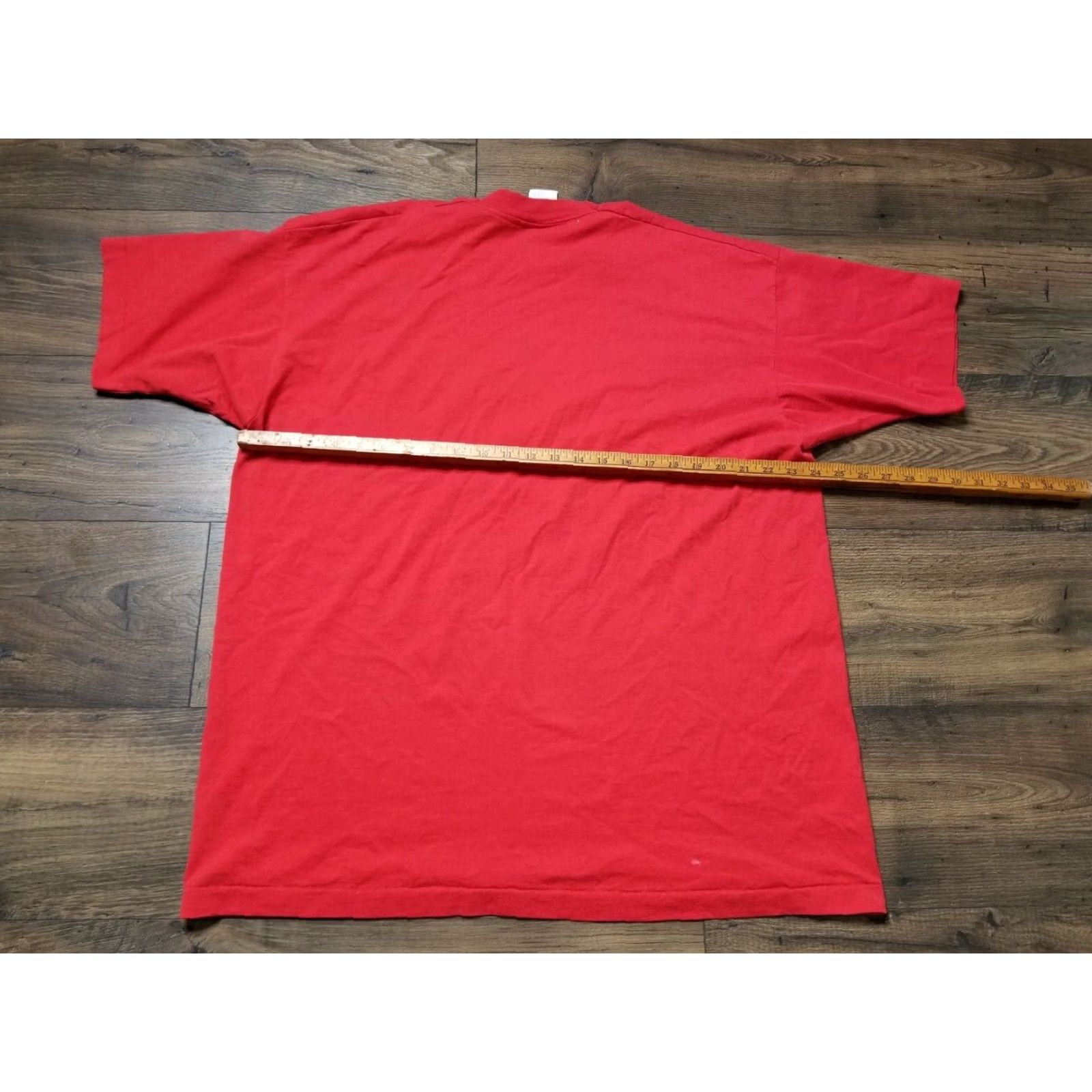 Fruit Of The Loom Vintage Fruit of the Loom Ballpark Spring Training T Shirt 2XL Red Short Sleeve Crew Neck Graphic Baseball 90s Mens Size US XXL / EU 58 / 5 - 2 Thumbnail