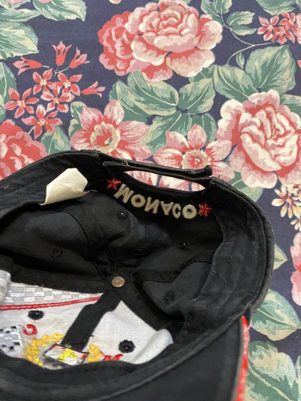 Vintage Hats MONAKO Vintage MONTE CARLO Cap black Y2K streetwear Size ONE SIZE - 2 Thumbnail