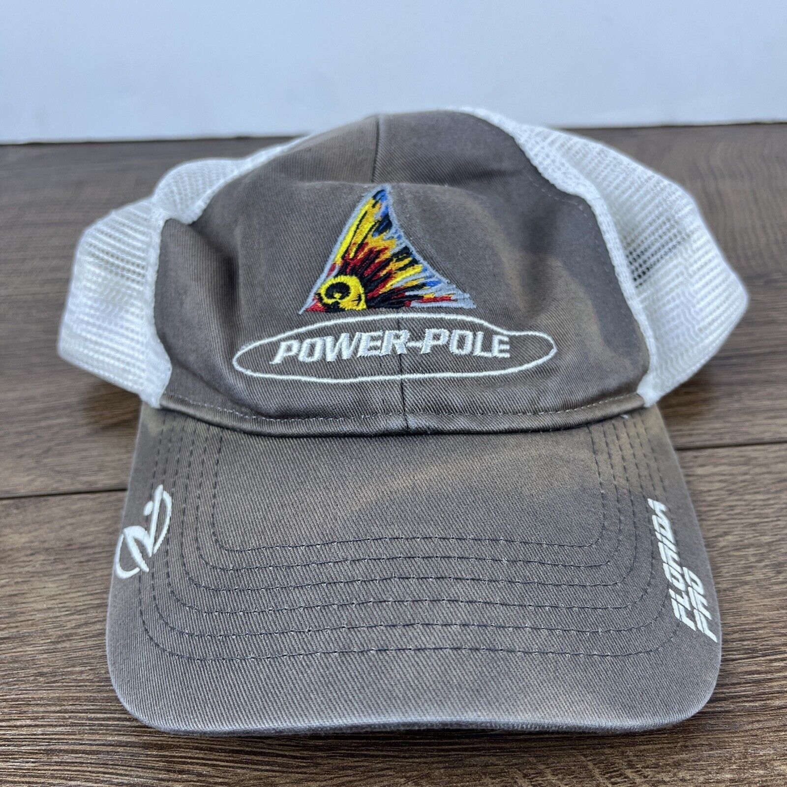 Other Power Pole Hat Florida Pro Gray Hat Adjustable Adult Size Ha Size ONE SIZE - 1 Thumbnail