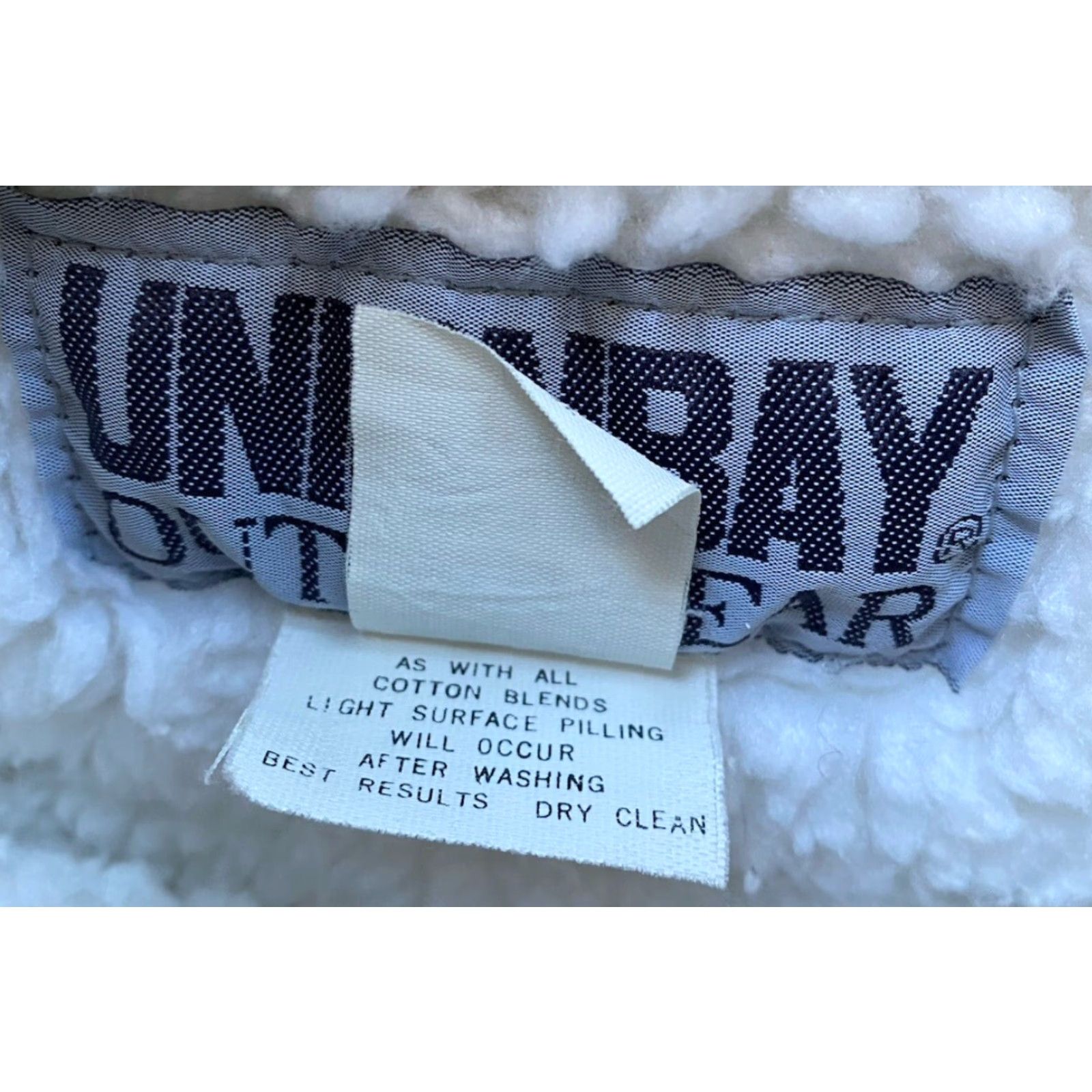 Vintage VINTAGE UNIONBAY Jacket Coat White Women’s Large L Sherpa Made In USA Size L / US 10 / IT 46 - 2 Thumbnail
