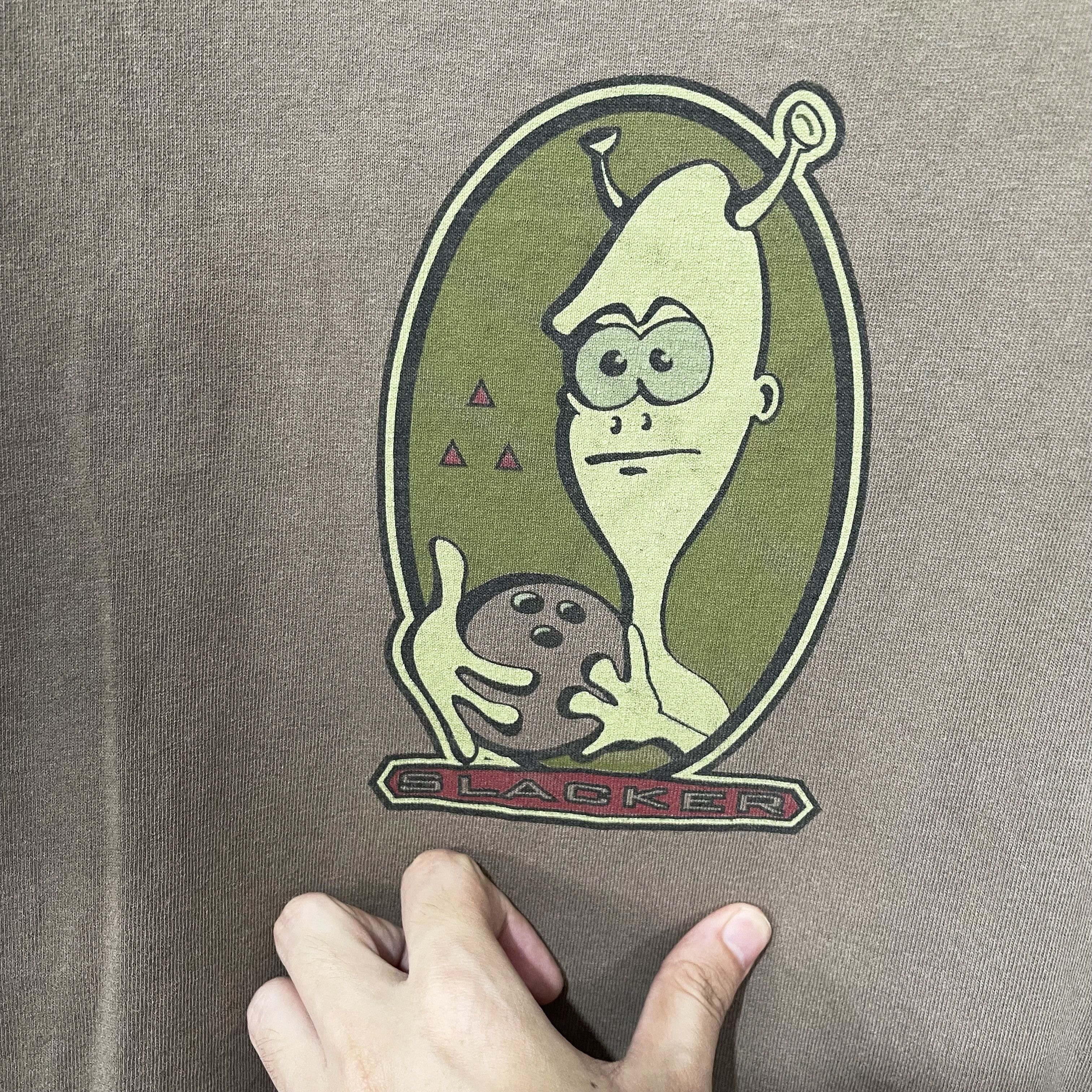 Vintage Vintage 90s Slacker T-Shirt Size US L / EU 52-54 / 3 - 2 Thumbnail