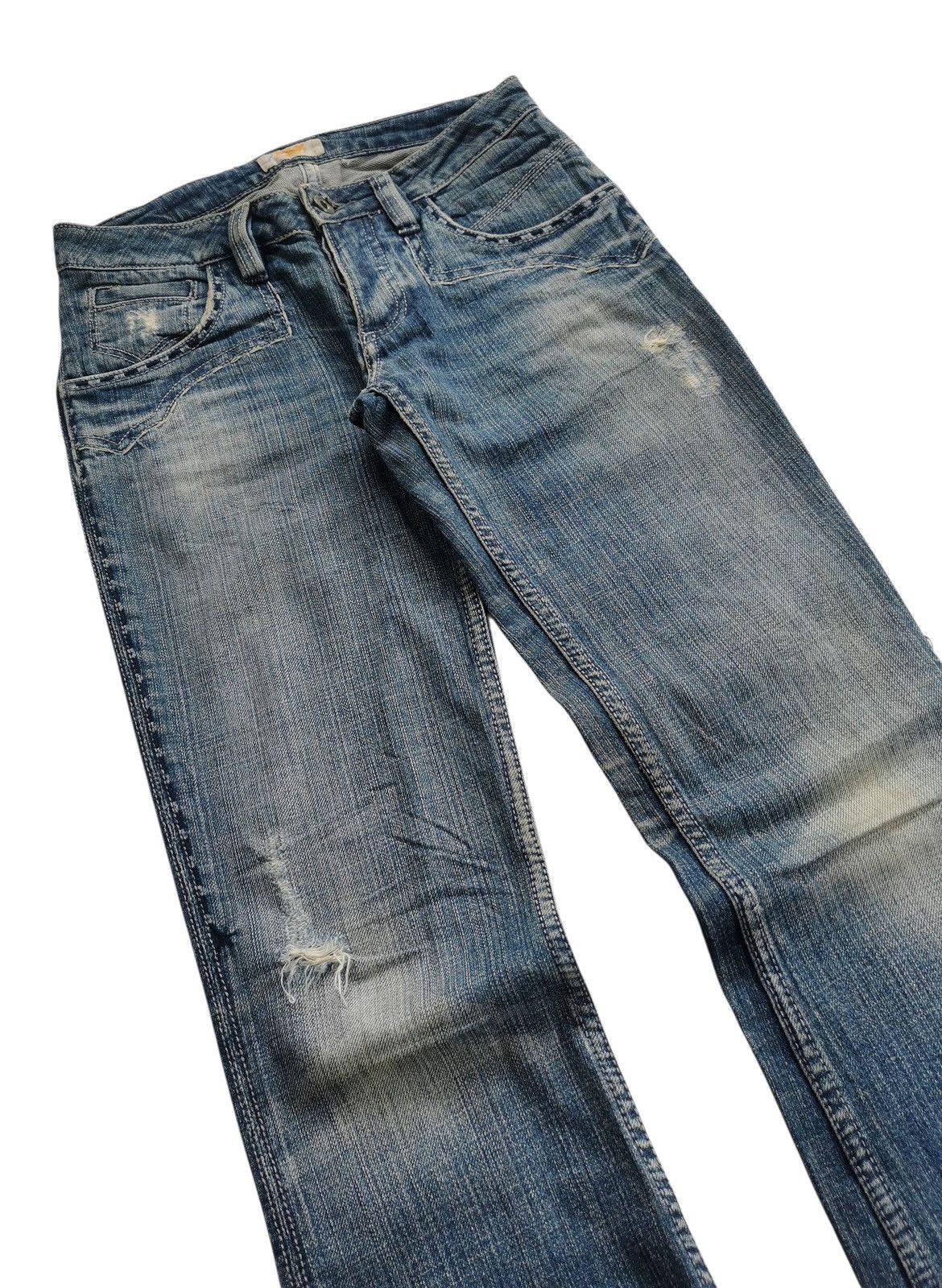 Antik Denim Antik denim flare pants with embroidery back pocket Size 27" / US 4 / IT 40 - 6 Thumbnail
