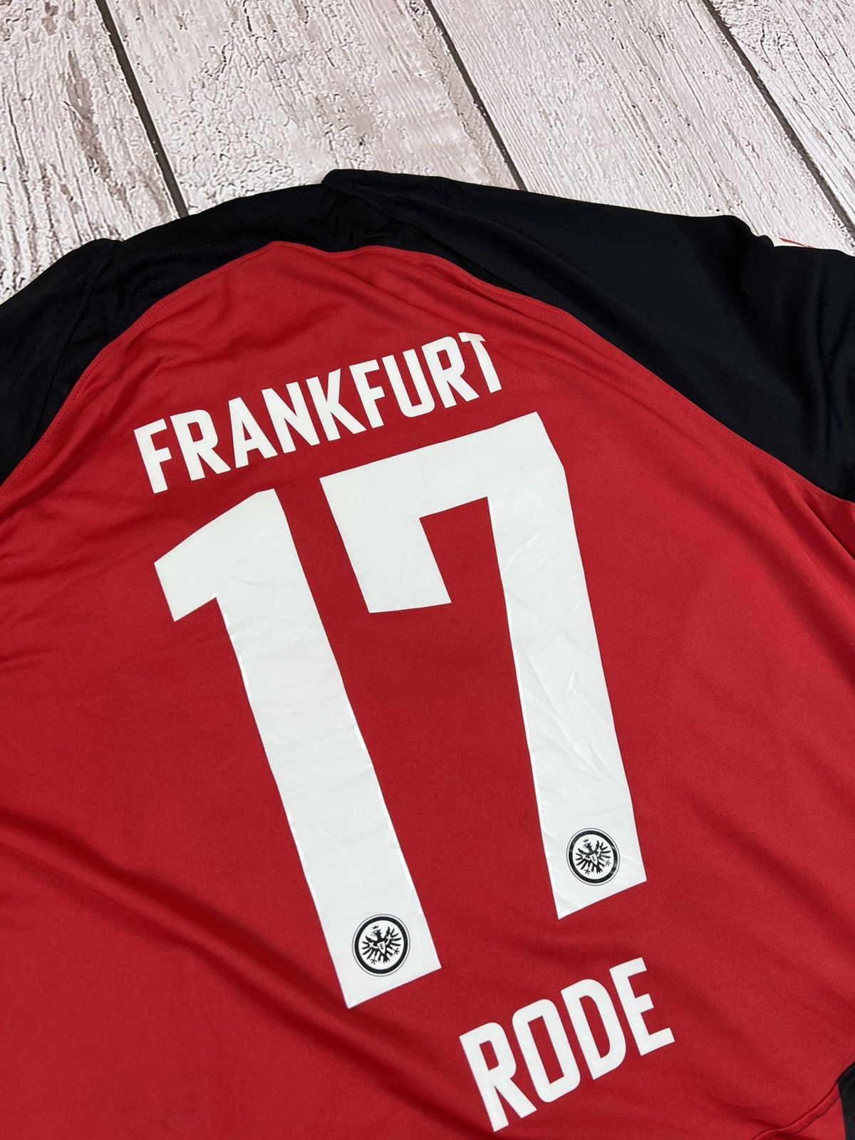Nike Eintrach Frankfurt Jersey 2023/24 Sebastian Rode germany og Size US XL / EU 56 / 4 - 9 Thumbnail