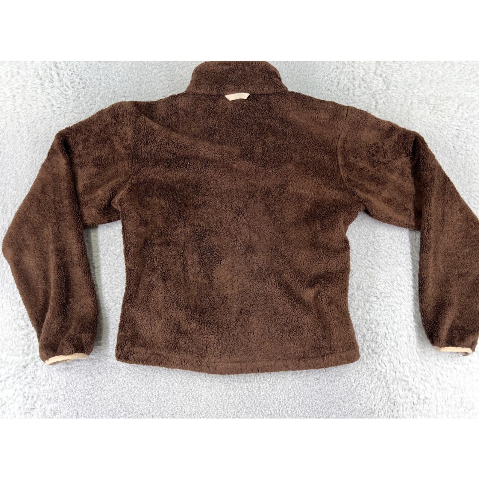 The North Face The North Face Sweater Women S Brown Fleece Mock Neck Pullover Casual Regular Size Small | Logo Accent Men/Women? Size S / US 4 / IT 40 - 2 Thumbnail