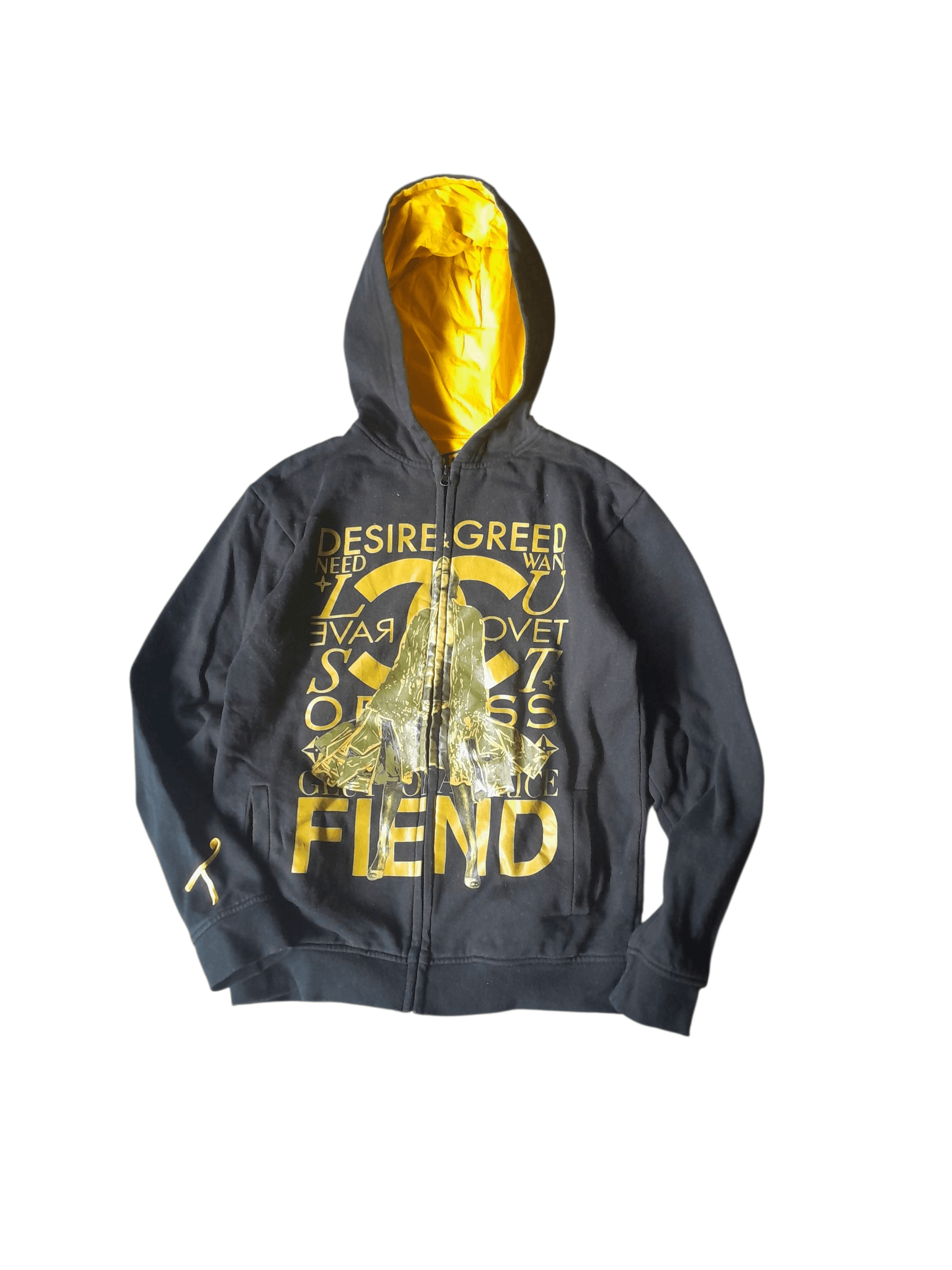 Two In The Shirt × Vintage Tits Greedy Zip Hood Size US M / EU 48-50 / 2 - 1 Thumbnail