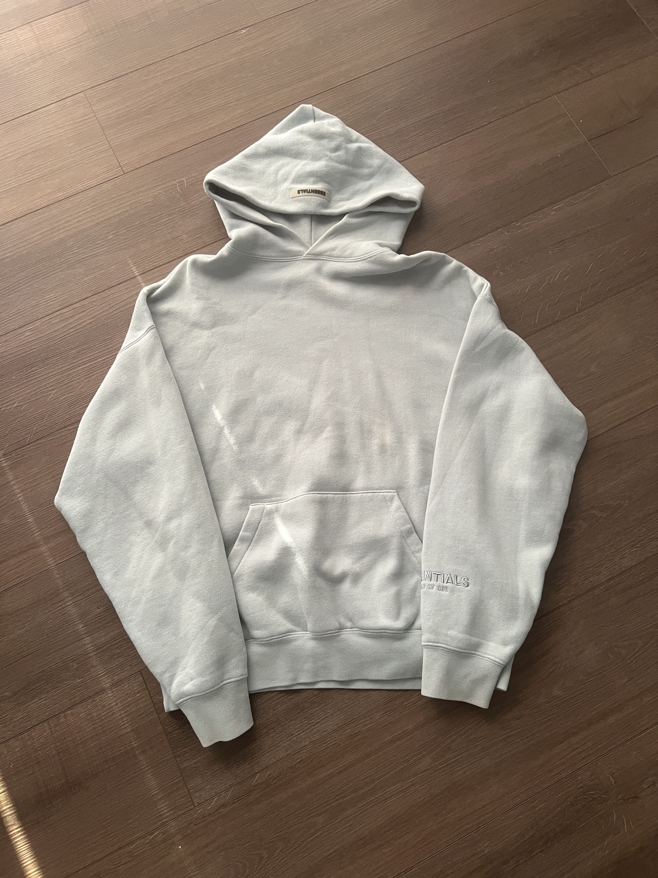 Essentials × Fear of God Light Blue Fear of God Essentials 3M Logo Hoodie Size US S / EU 44-46 / 1 - 3 Thumbnail