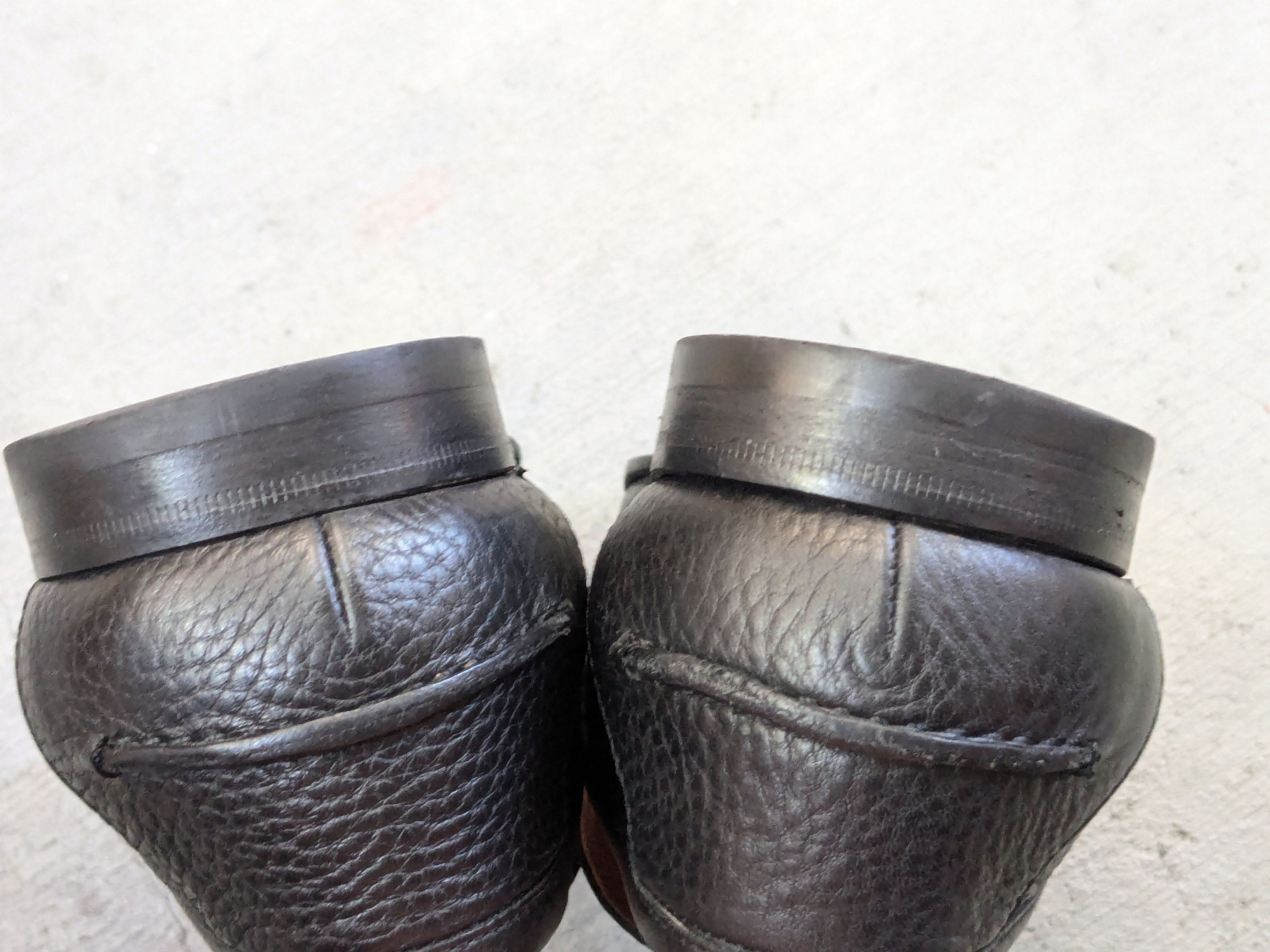Gucci × Vintage Gucci Horsebit Loafers Black 10 Slip Ons Snaffle Leather Size US 10 / EU 43 - 16 Thumbnail