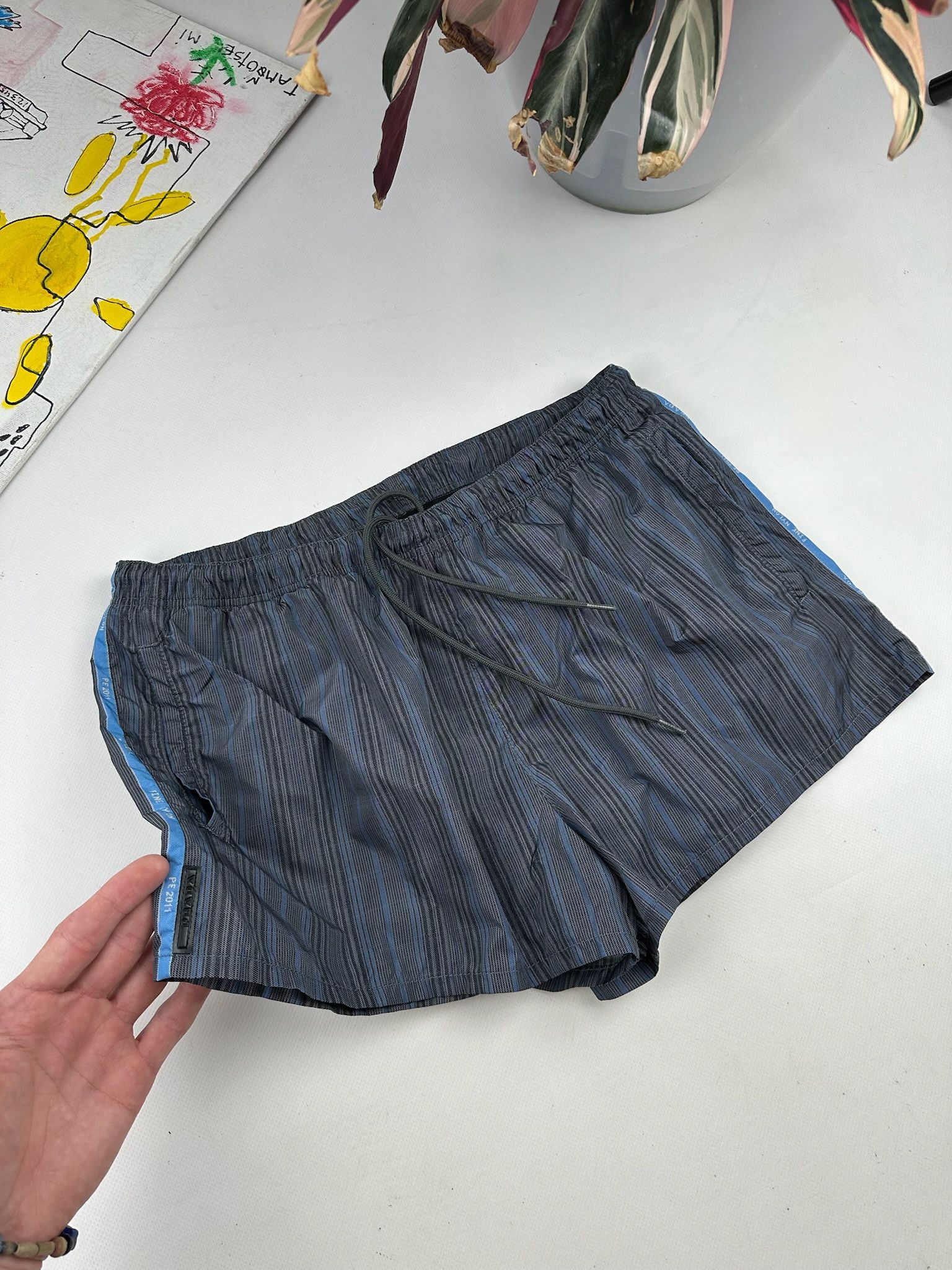 Prada PRADA Shorts Nylon Swim black Tab pants Size US 30 / EU 46 - 4 Thumbnail
