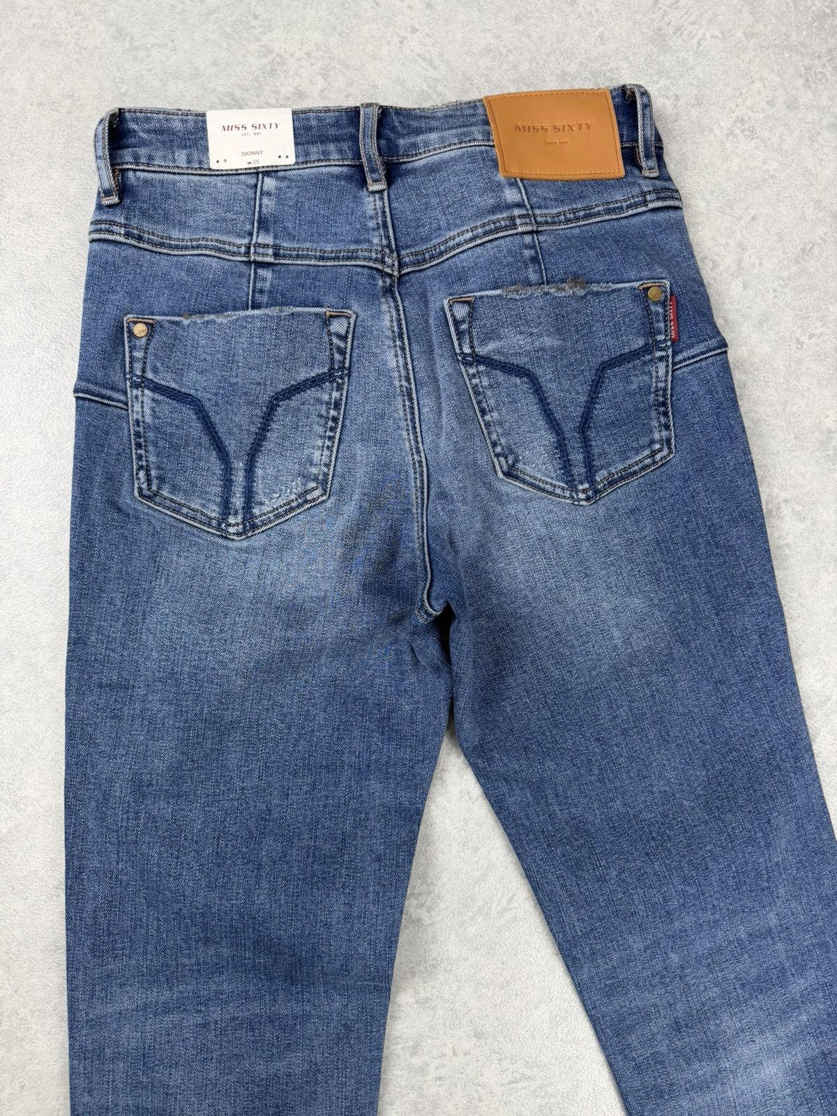 Miss Sixty Miss Sixty Bettie Cropped Denim Jeans Size 25 Size 25" / US 0 / IT 36 - 9 Thumbnail