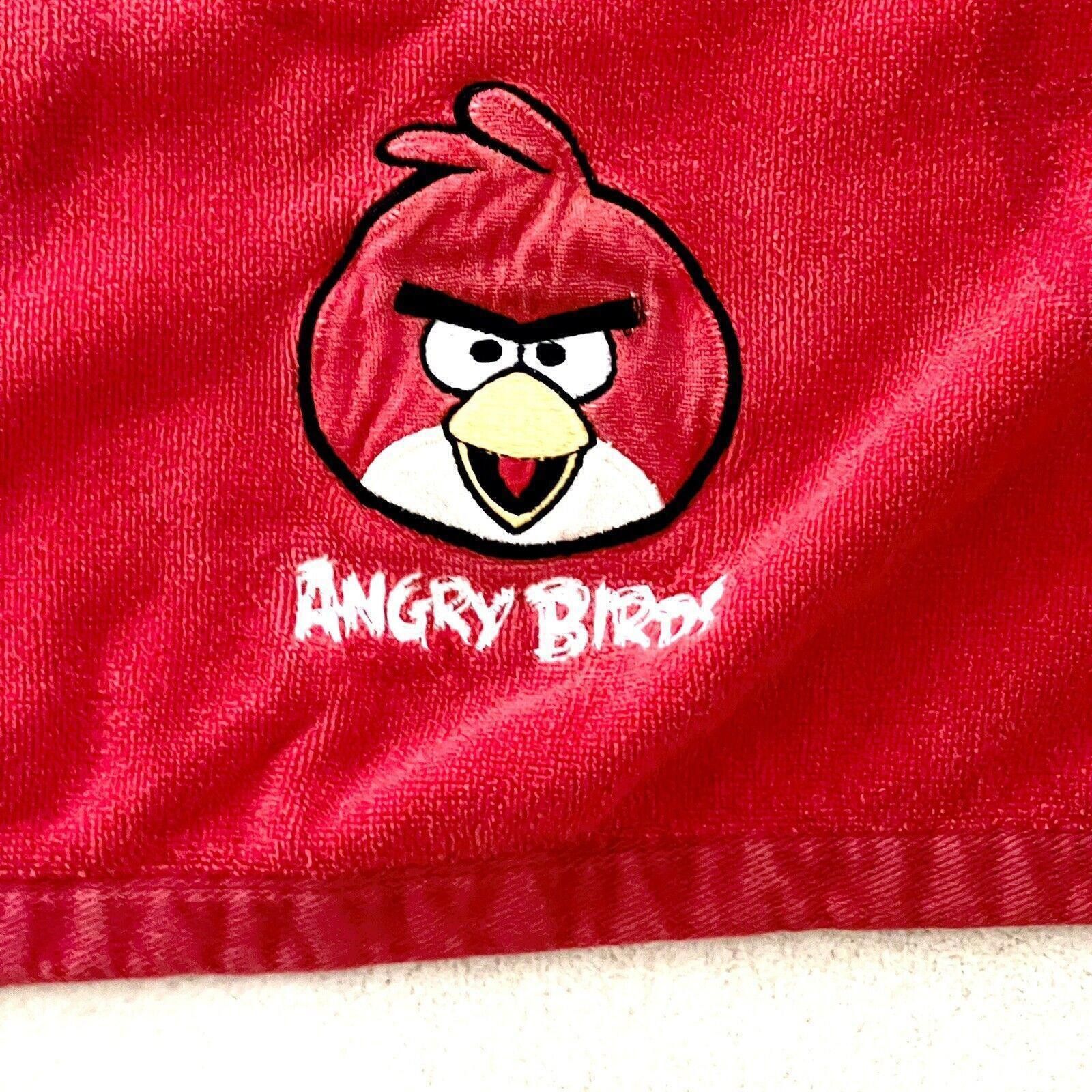 Designer Angry Birds Beach Towel Pool Bath Kids 34 x 63" RARE Size ONE SIZE - 1 Thumbnail