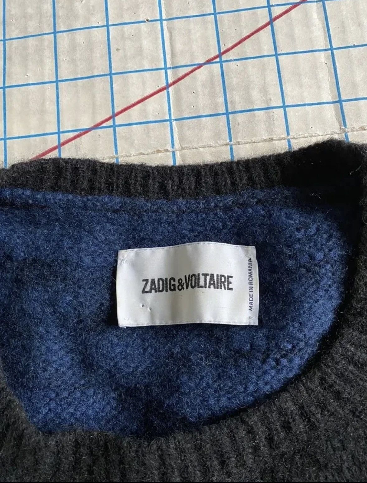 Zadig & Voltaire Zadig & Voltaire Color Block Sweater Size Large Wool Blend Size US L / EU 52-54 / 3 - 5 Thumbnail