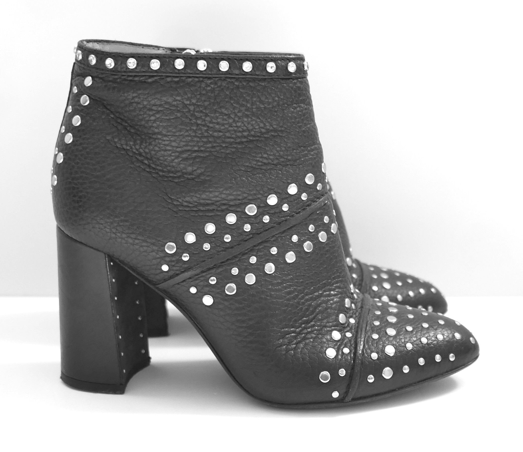 Alber Elbaz x Lanvin Resort 2016 Studded Ankle Boots