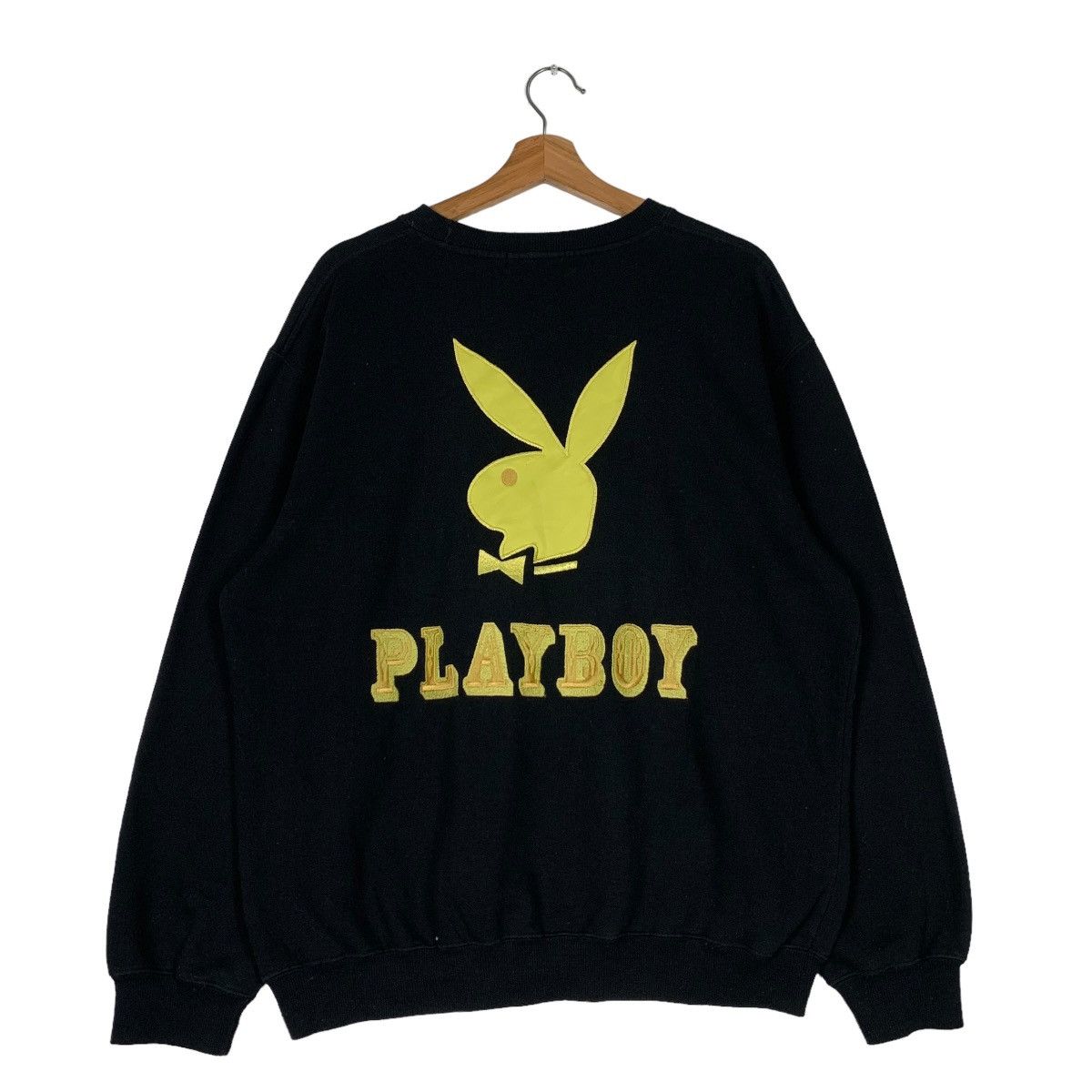 Playboy PLAYBOY Embroidery Big Logo Sweatshirts #0790-C36 Size US L / EU 52-54 / 3 - 1 Thumbnail