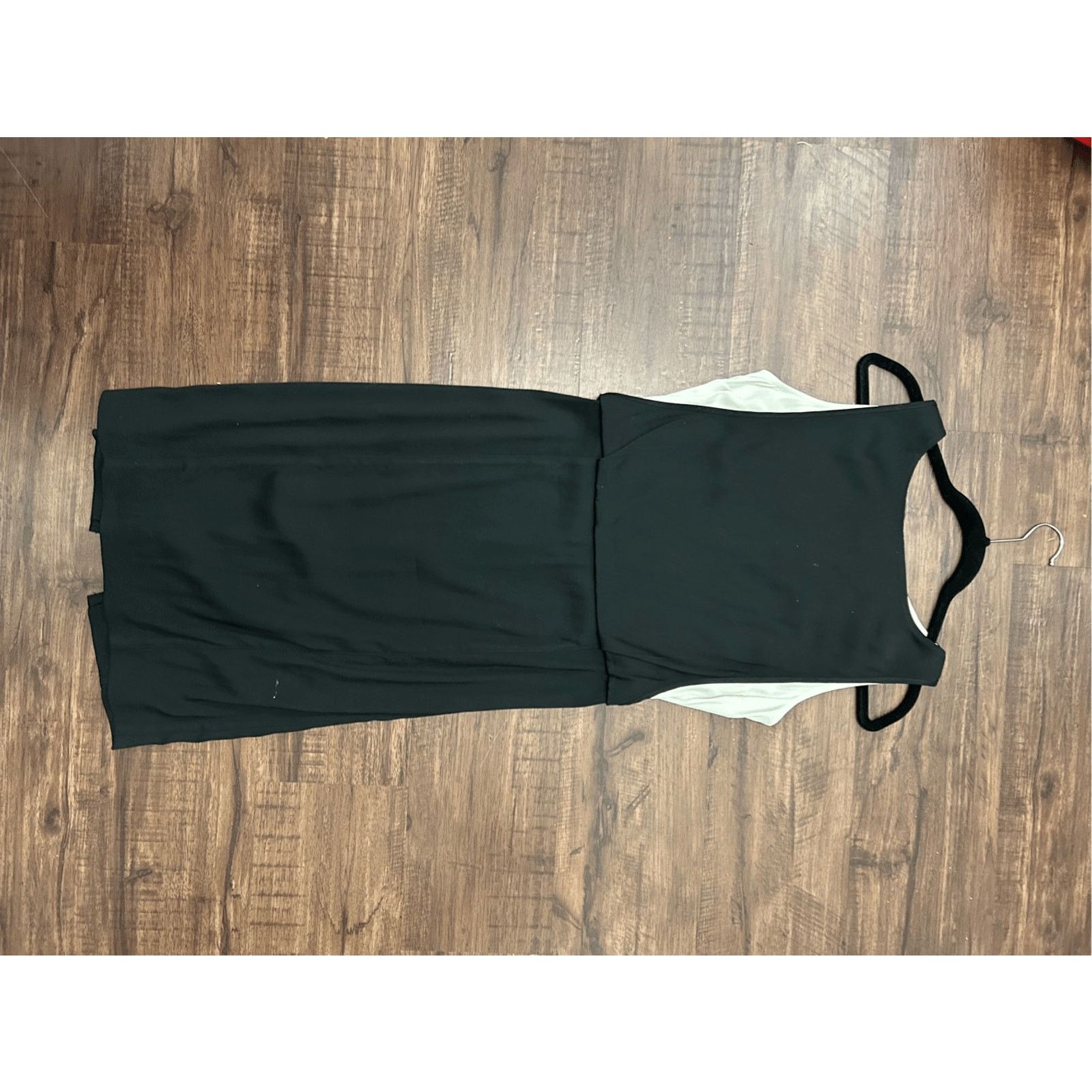 Veronica Beard Veronica Beard Black White Viscose Pencil Dress, Sz 8, $548 Size M / US 6-8 / IT 42-44 - 5 Thumbnail