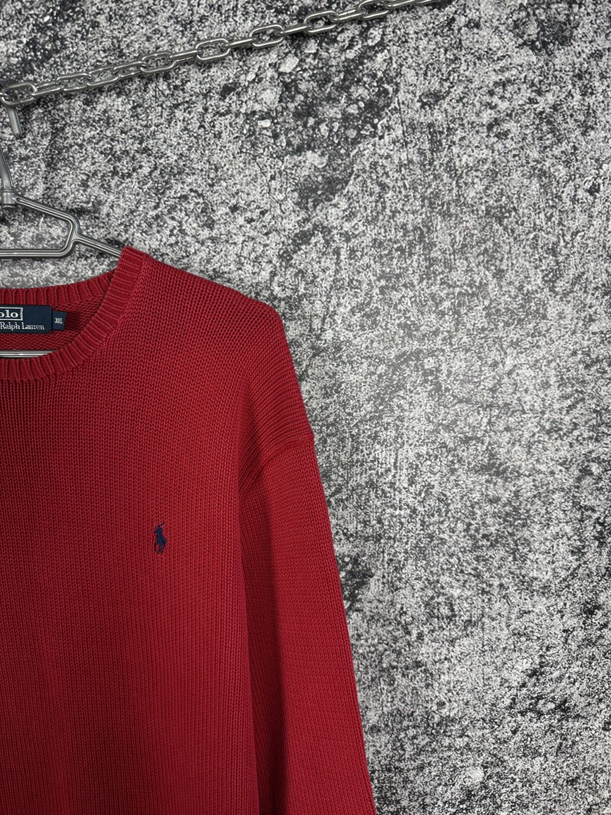 Polo Ralph Lauren Polo Ralph Lauren Vintage Crewneck Knit Sweater Pullover XXL Size US XXL / EU 58 / 5 - 2 Thumbnail