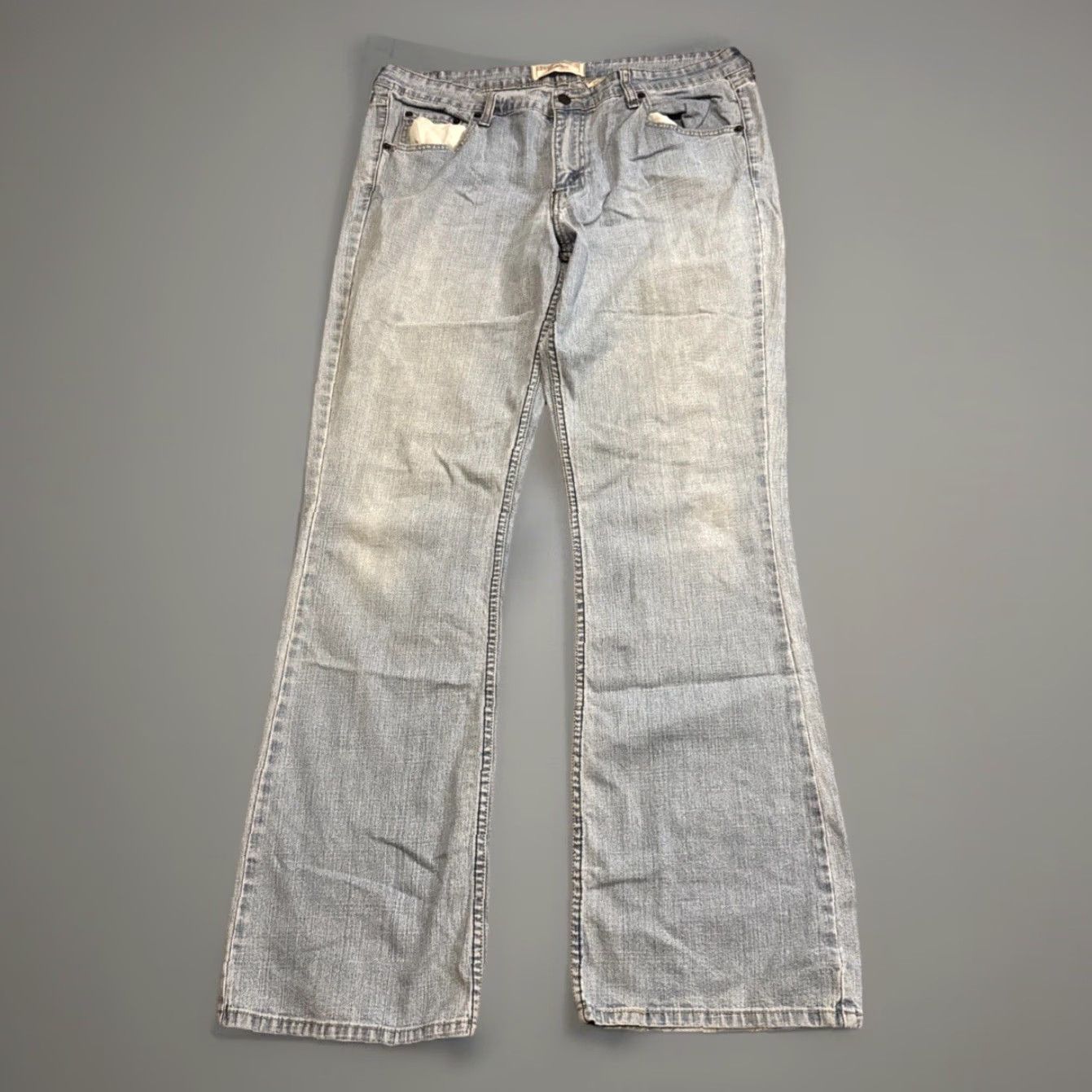Levi's VINTAGE Levi’s Bootcut Jeans Women Sz 12 Light Wash Denim Stretch Low Rise Flare Blue Size 34" / US 12 / IT 48 - 2 Thumbnail