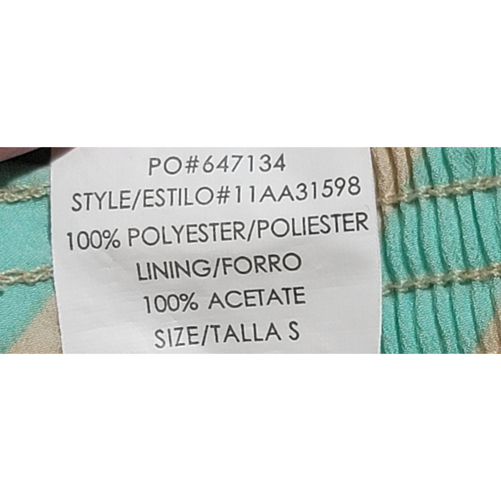 Other HeartSoul Tan Green Chevron Stripe Pull On Shorts Small Size 26" / US 2 / IT 38 - 3 Thumbnail