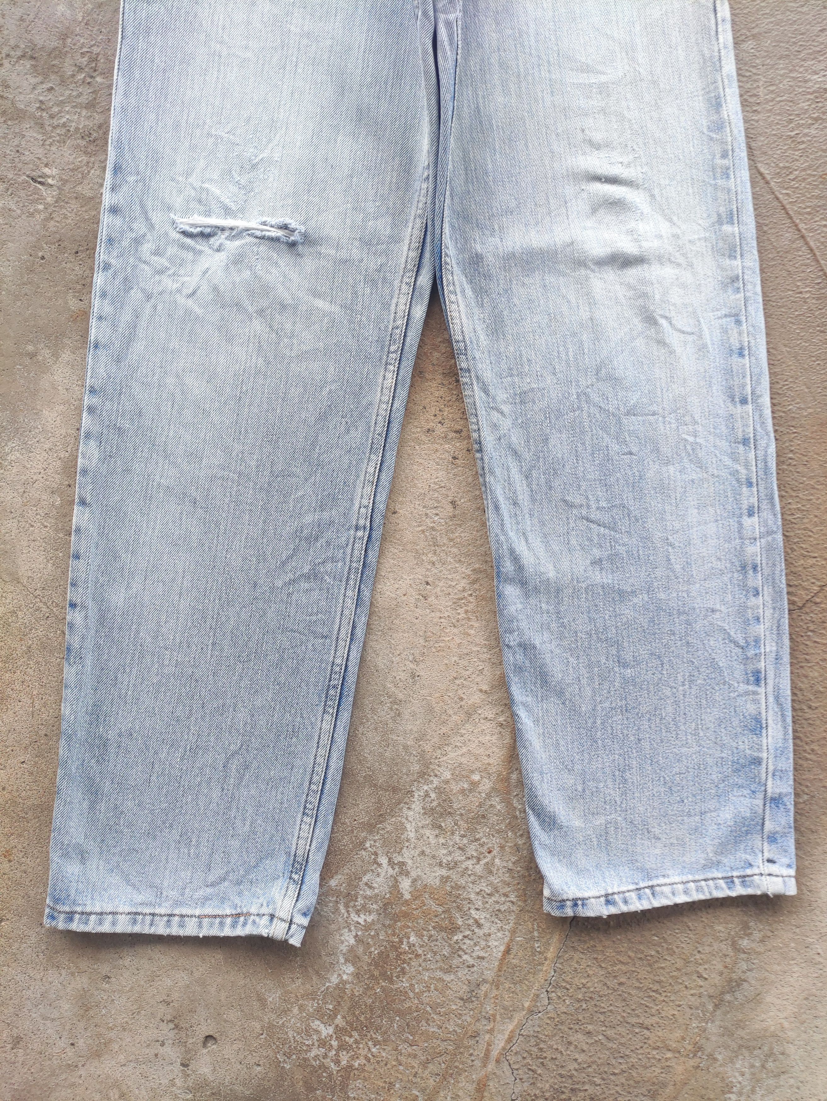Levi's Vintage Levi's Denim Distress Faded Pants W32 Size US 32 / EU 48 - 4 Thumbnail
