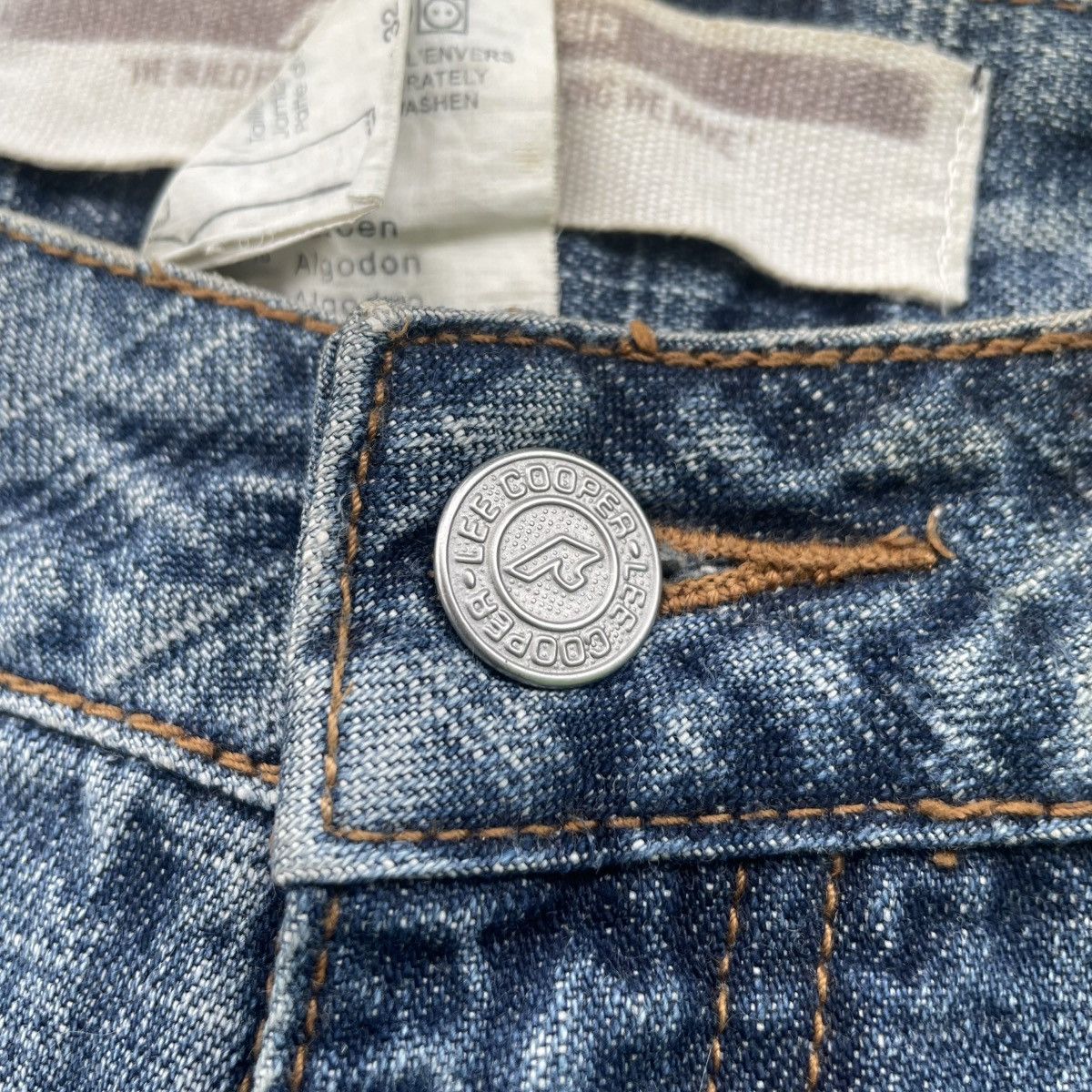 If Six Was Nine Y2K Lee Cooper Bootcut Flare Distressed Mud Washed Jeans Size US 32 / EU 48 - 5 Thumbnail