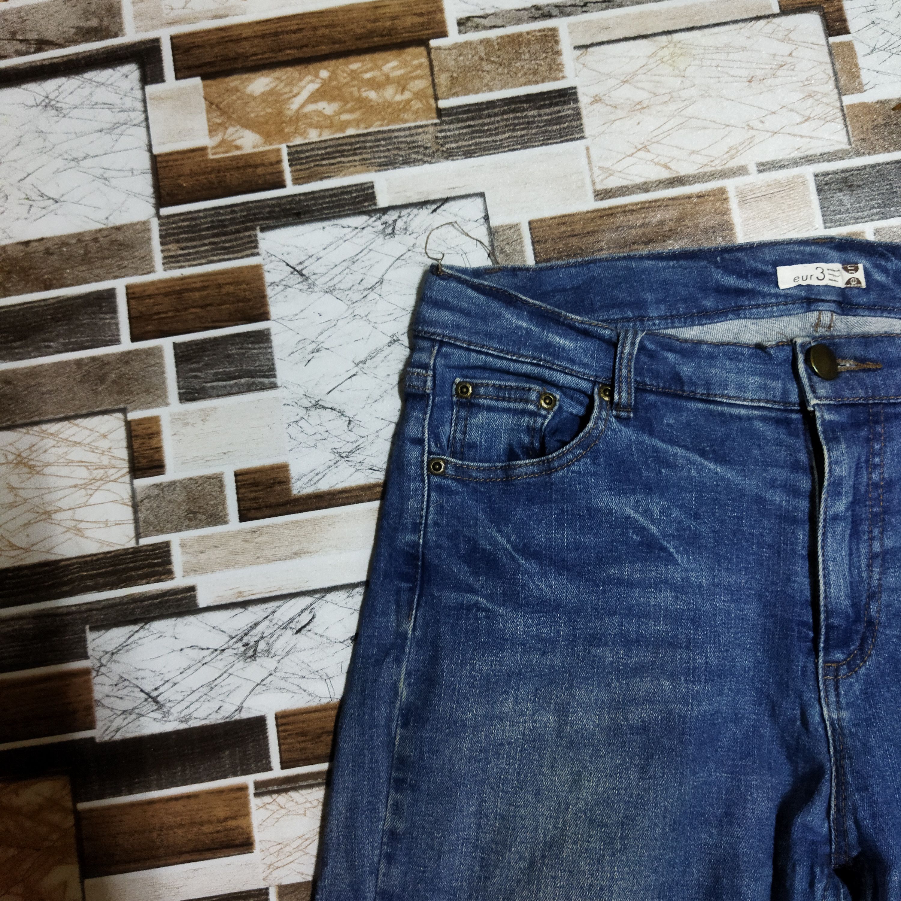 Vintage VINTAGE EUR BLUE JEANS PANTS Size US 33 - 4 Thumbnail