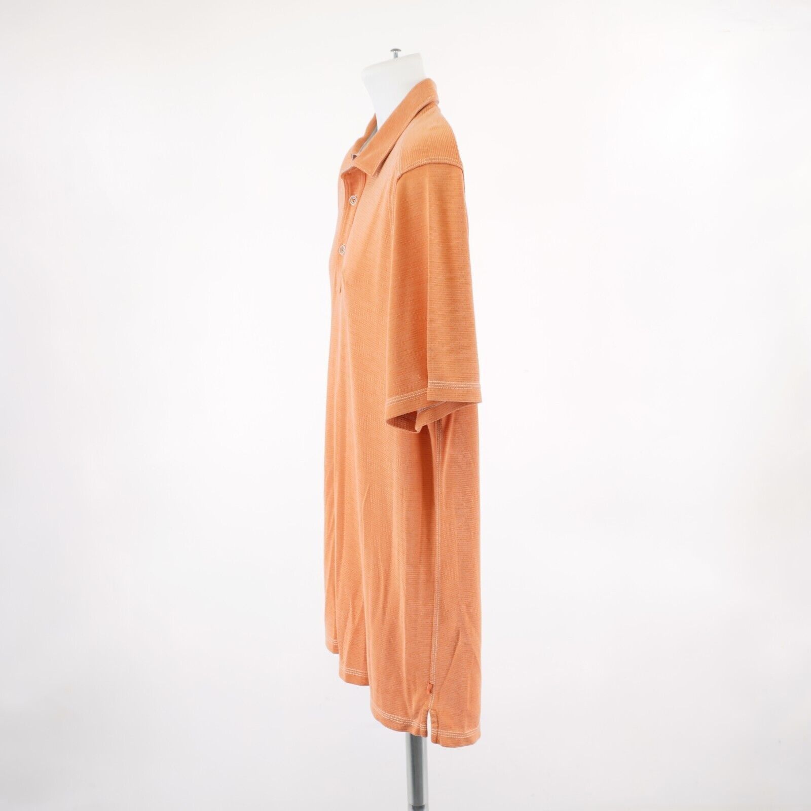 Tommy Bahama Tommy Bahama Large Orange Polo Shirt Tencel Polyester Short Size US L / EU 52-54 / 3 - 6 Thumbnail