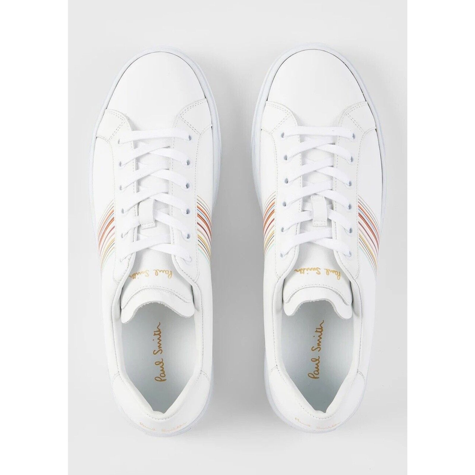 Paul Smith New $450 PAUL SMITH “Hansen” Leather Sneakers. UK 12/US 13 Size US 13 / EU 46 - 2 Thumbnail