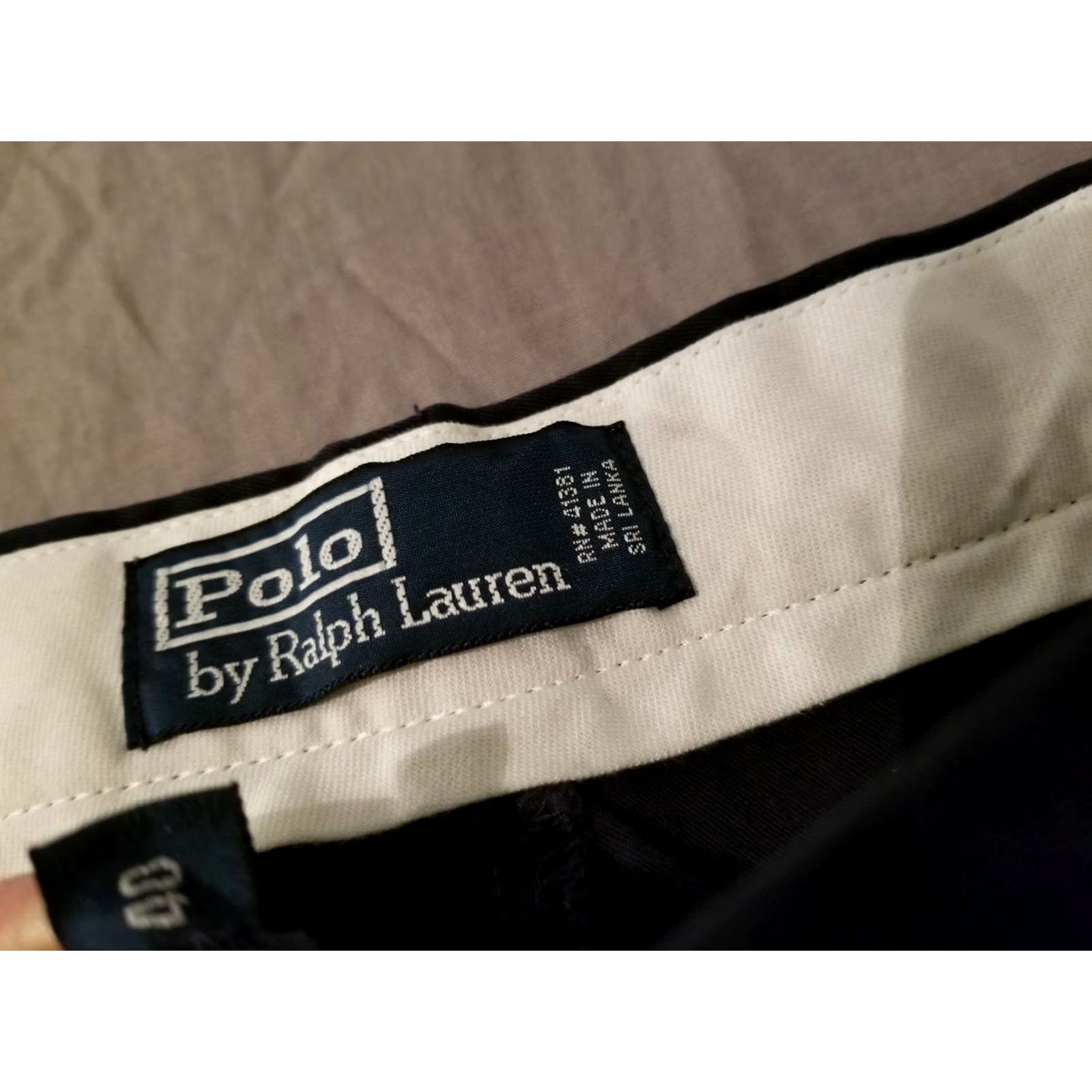 Polo Ralph Lauren Polo Ralph Lauren Mens Shorts 40 Navy Blue Cotton Chino Size US L / EU 52-54 / 3 - 4 Thumbnail