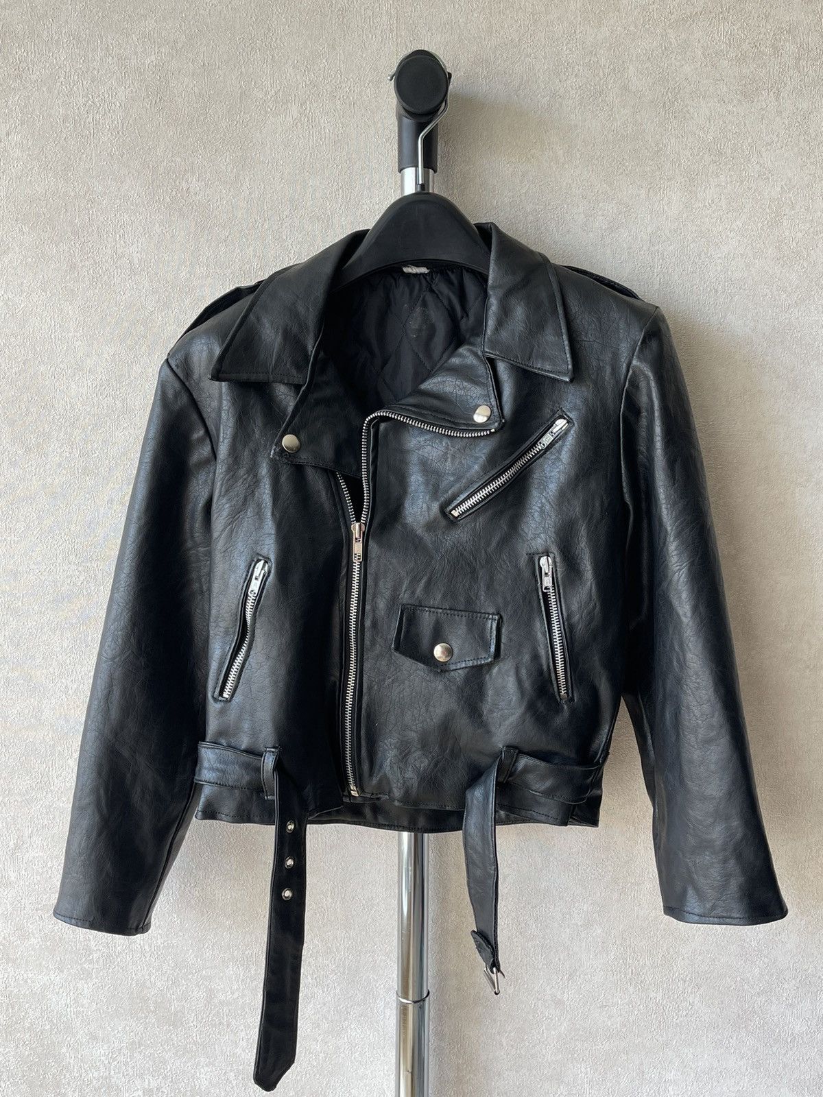 Vintage Vintage Faux Leather Perfecto Biker Jacket / Double Rider Size XS / US 0-2 / IT 36-38 - 1 Thumbnail