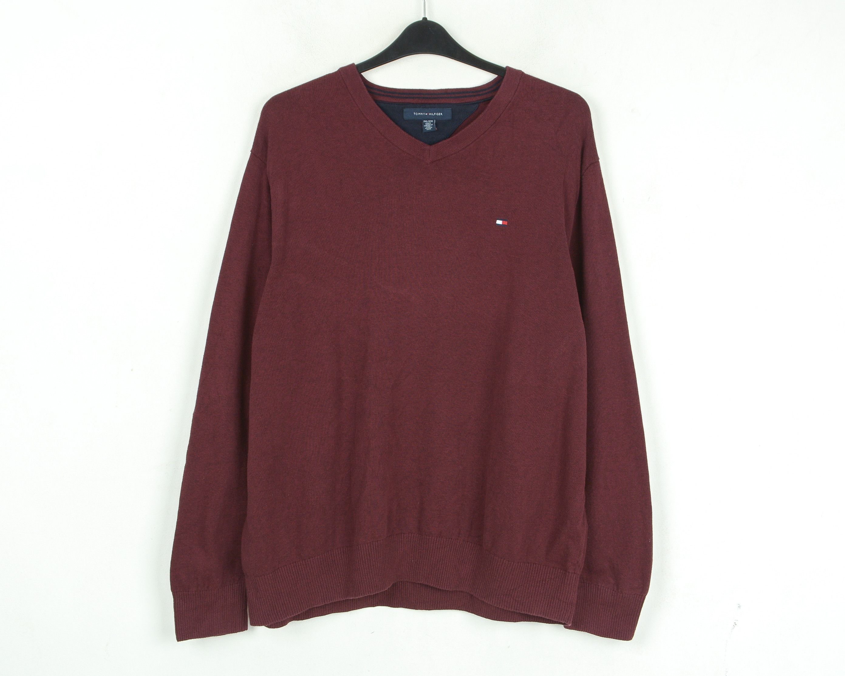 Tommy Hilfiger Knit V Neck 2XL Sweater Jumper Pullover Casual Size US XXL / EU 58 / 5 - 1 Thumbnail